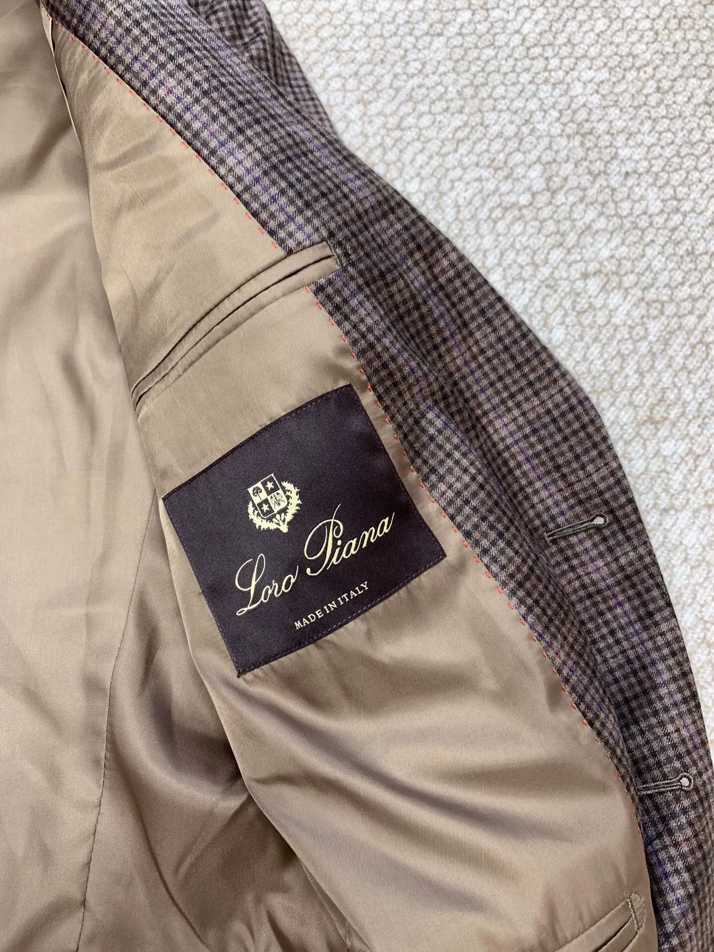 Loro Piana Loro Piana Brown Wool Gentleman Blazer Size US M / EU 48-50 / 2 - 5 Thumbnail