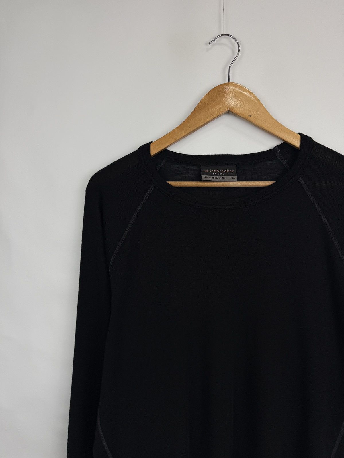 Icebreaker 🇳🇿 Icebreaker Merino Wool Base Layer Long Sleeve Rare Size US XXL / EU 58 / 5 - 3 Thumbnail