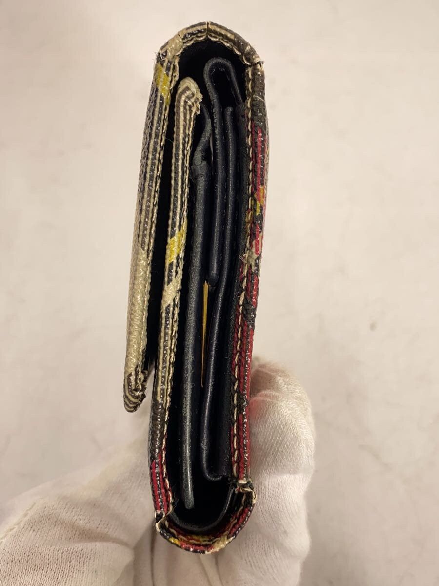 Vivienne Westwood Vivienne Westwood Plain Lthr Tri-Fold Wallet Black Size ONE SIZE - 7 Thumbnail