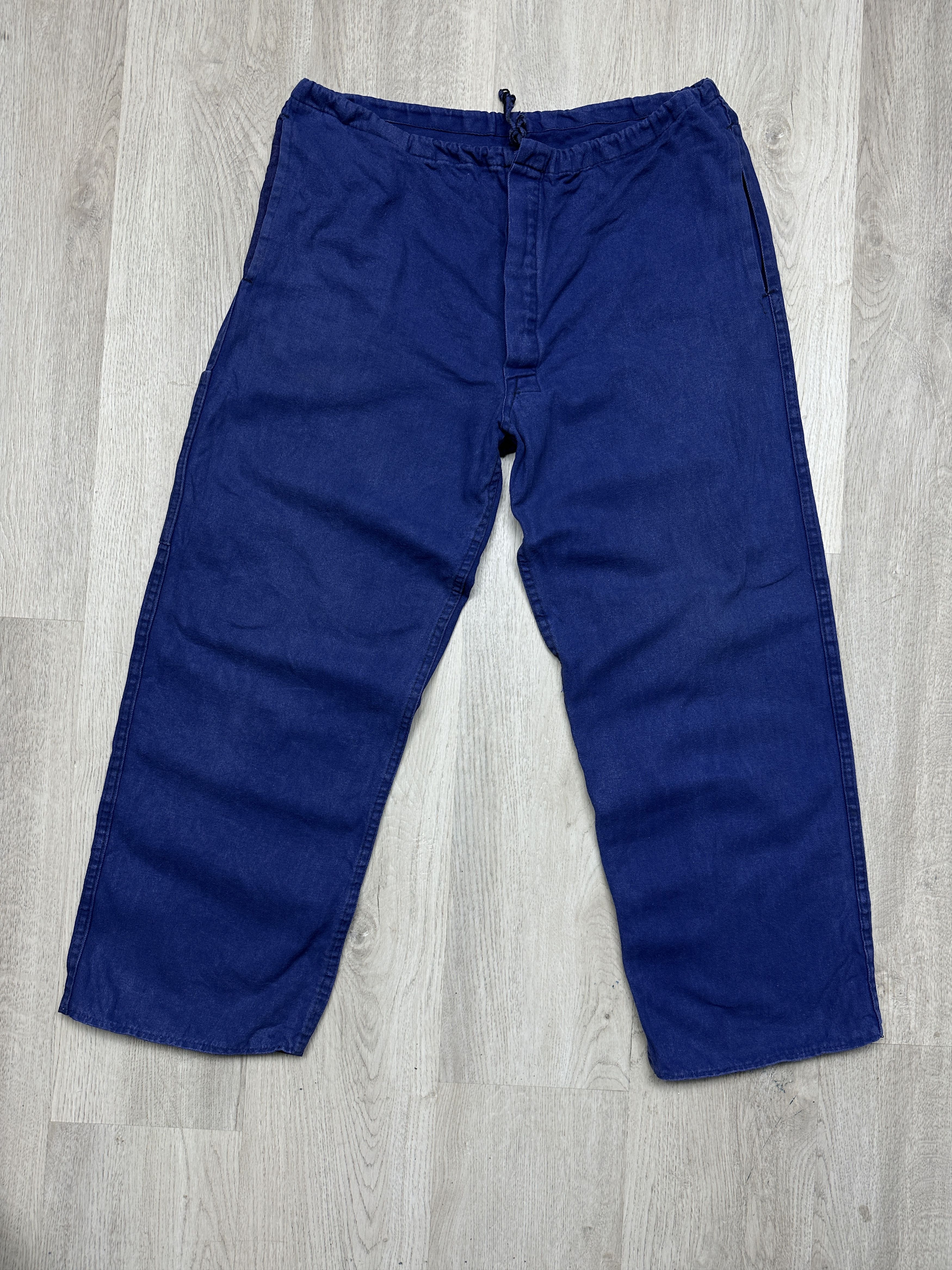 Le Laboureur Vintage Sanfor French Workwear Pants Distressed Size US 32 / EU 48 - 1 Thumbnail