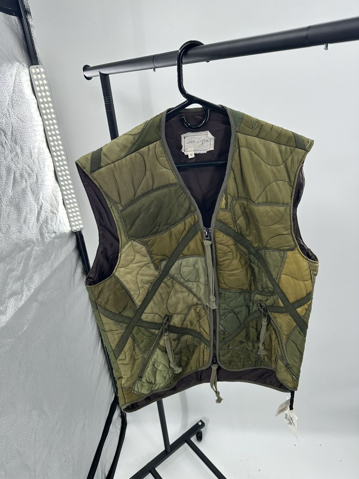 Greg Lauren Greg Lauren Scraps Vest Size US XL / EU 56 / 4 - 3 Thumbnail