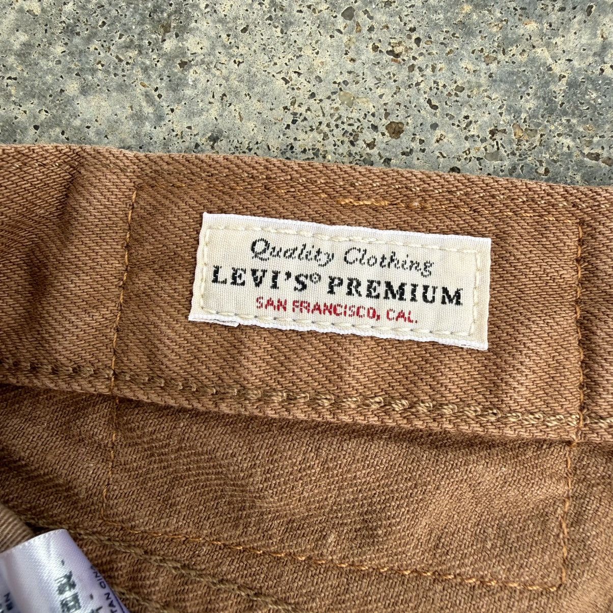 Levi's LEVI'S PREMIUM BROWN DENIM JEAN PANTS Size US 31 - 9 Thumbnail