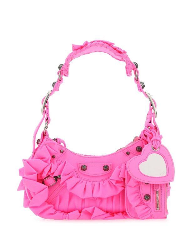 Balenciaga Balenciaga Cagole XS Ruffle Shoulder Bag Size ONE SIZE - 1 Thumbnail