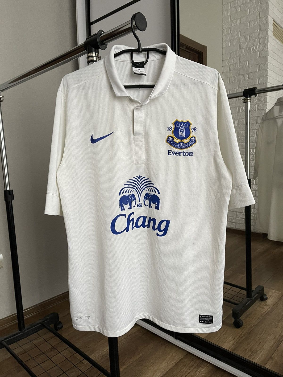 Nike 2012/2013 Nike Everton Soccer Jersey T-Shirt Tee Size US L / EU 52-54 / 3 - 3 Thumbnail