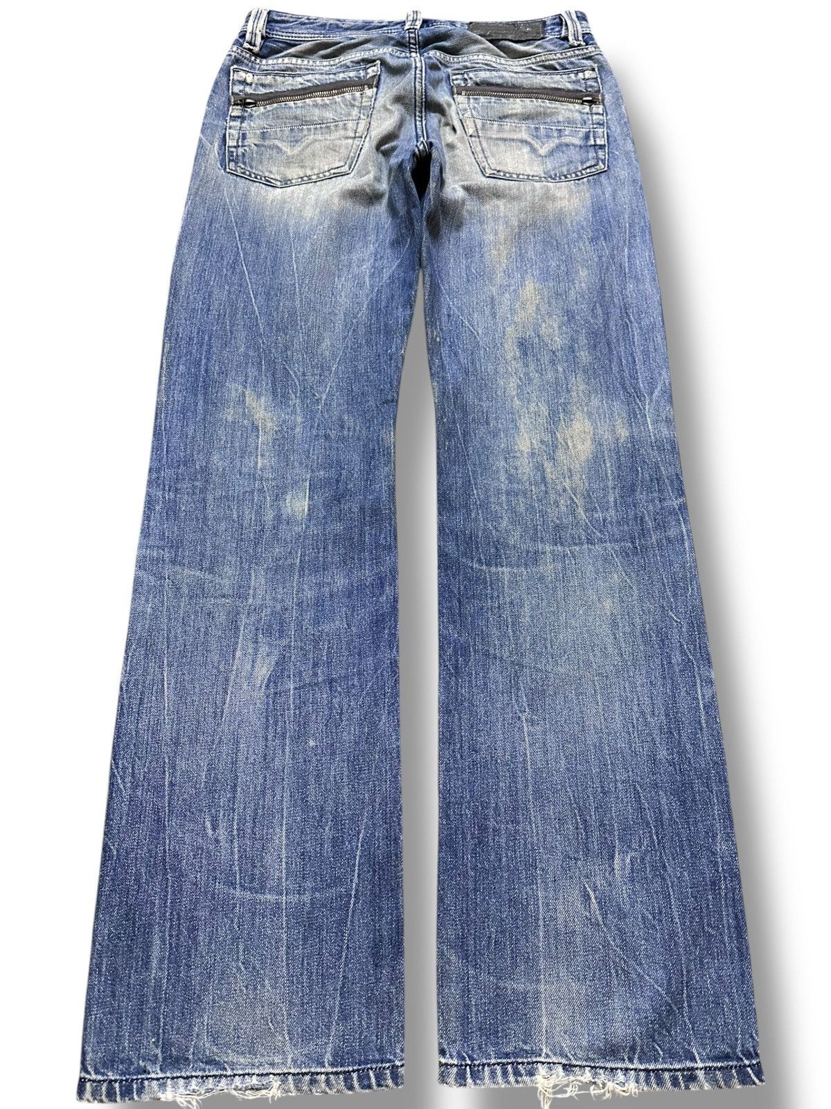 Diesel Vintage Diesel Larkee-Zip Mudwash Distressed Denim Size US 30 / EU 46 - 5 Thumbnail