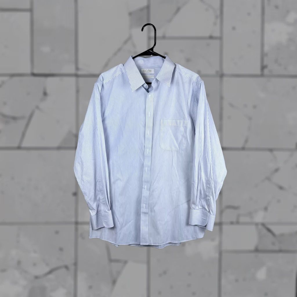 gold label men's roundtree yorke fitted non-iron dress shirt reviews Roundtree & Yorke Fitted Men Gold Label 90's