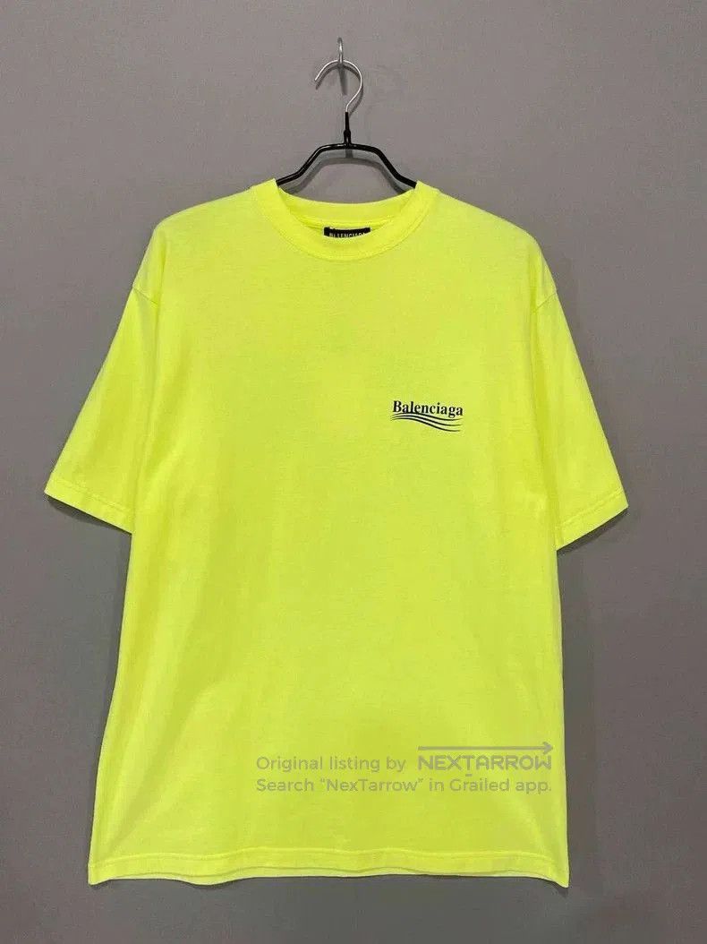 Balenciaga Balenciaga Yellow Coke Logo T-Shirt. Size US XS / EU 42 / 0 - 1 Thumbnail