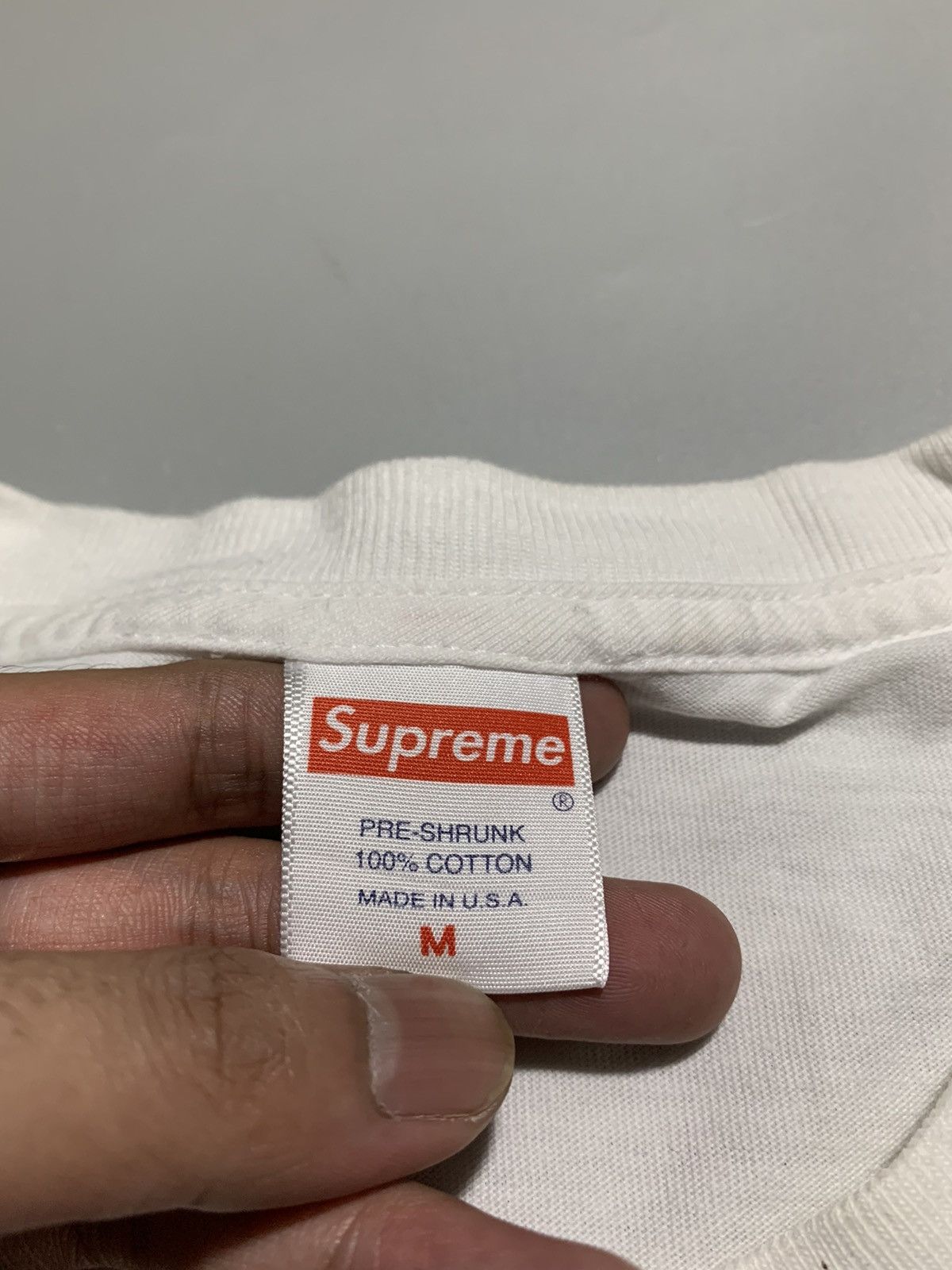 Supreme SUPREME GROUP TEE WHITE FW18 Size US M / EU 48-50 / 2 - 5 Thumbnail