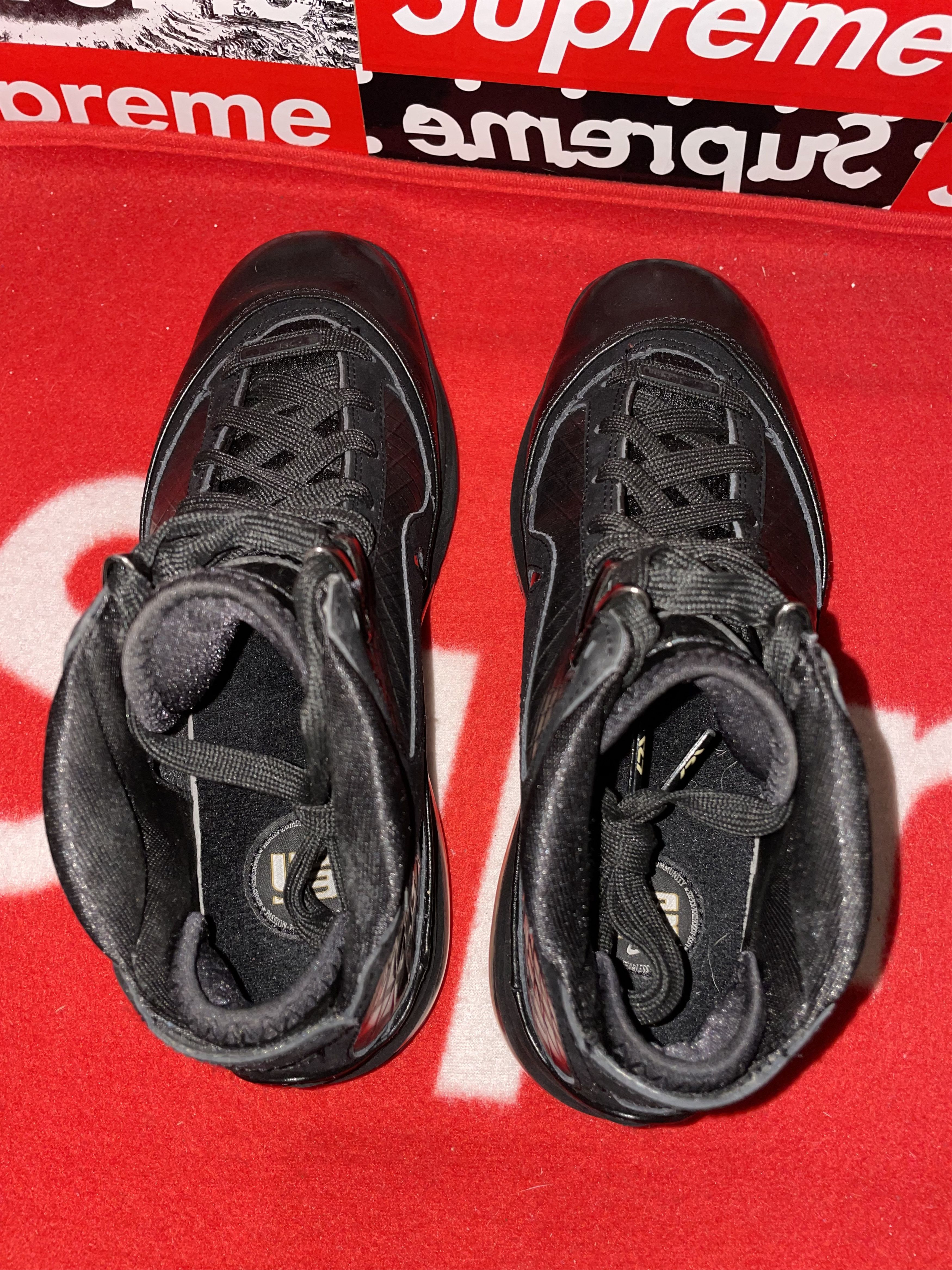 Nike Nike Air Max Lebron 7 GS 'Phantom' 375793-001 size 5.5y Size US 5.5 / EU 38 - 4 Thumbnail