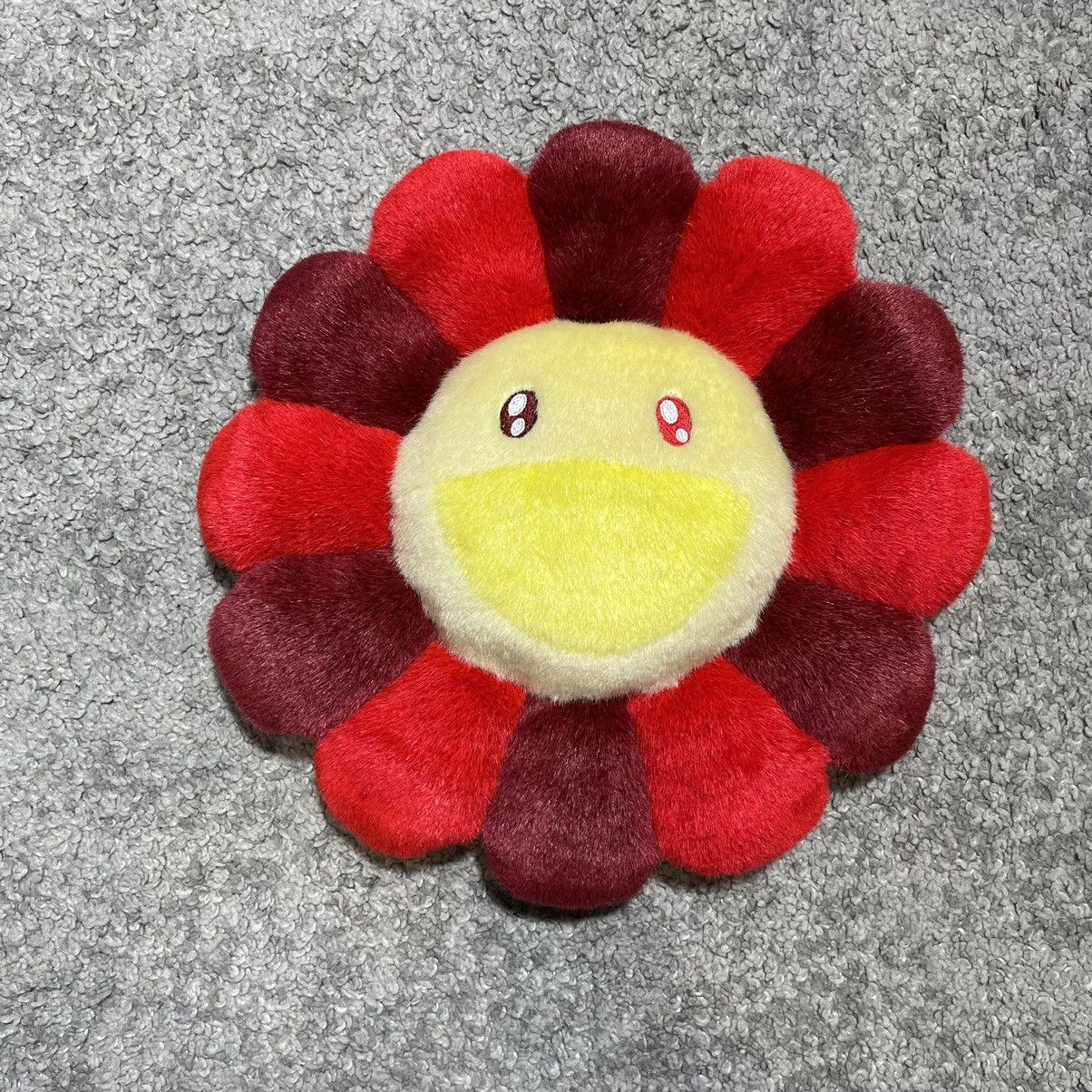 Takashi Murakami Takashi Murakami 30cm red flower cushion pillow Size ONE SIZE - 1 Thumbnail