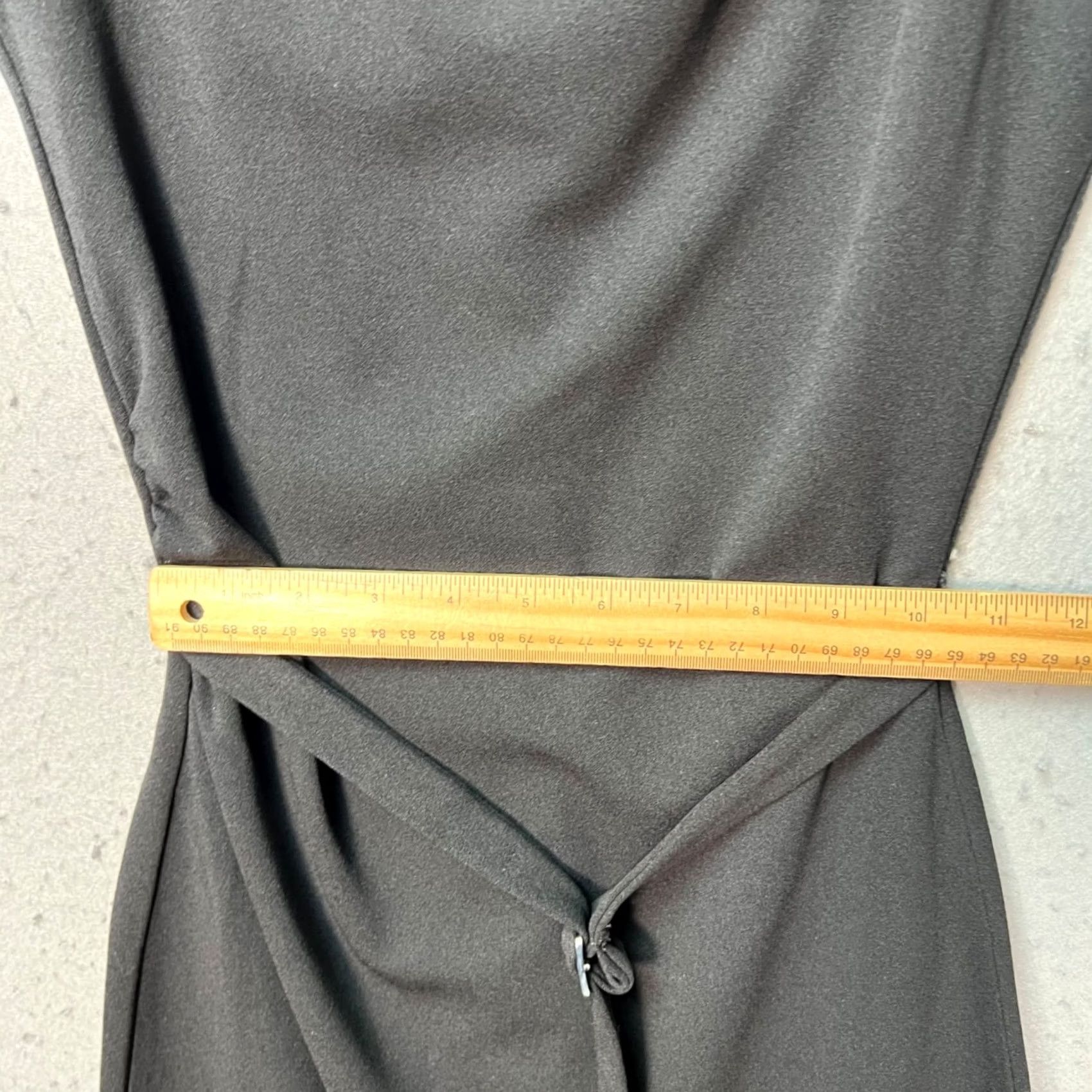 H&M H&M Womens XS Black Belted Midi Dress With Cowl Neckline New! Dress, Women, XS, Black, Belted, Midi, Cowl Neckline, Dress, H&M Size XS / US 0-2 / IT 36-38 - 7 Thumbnail