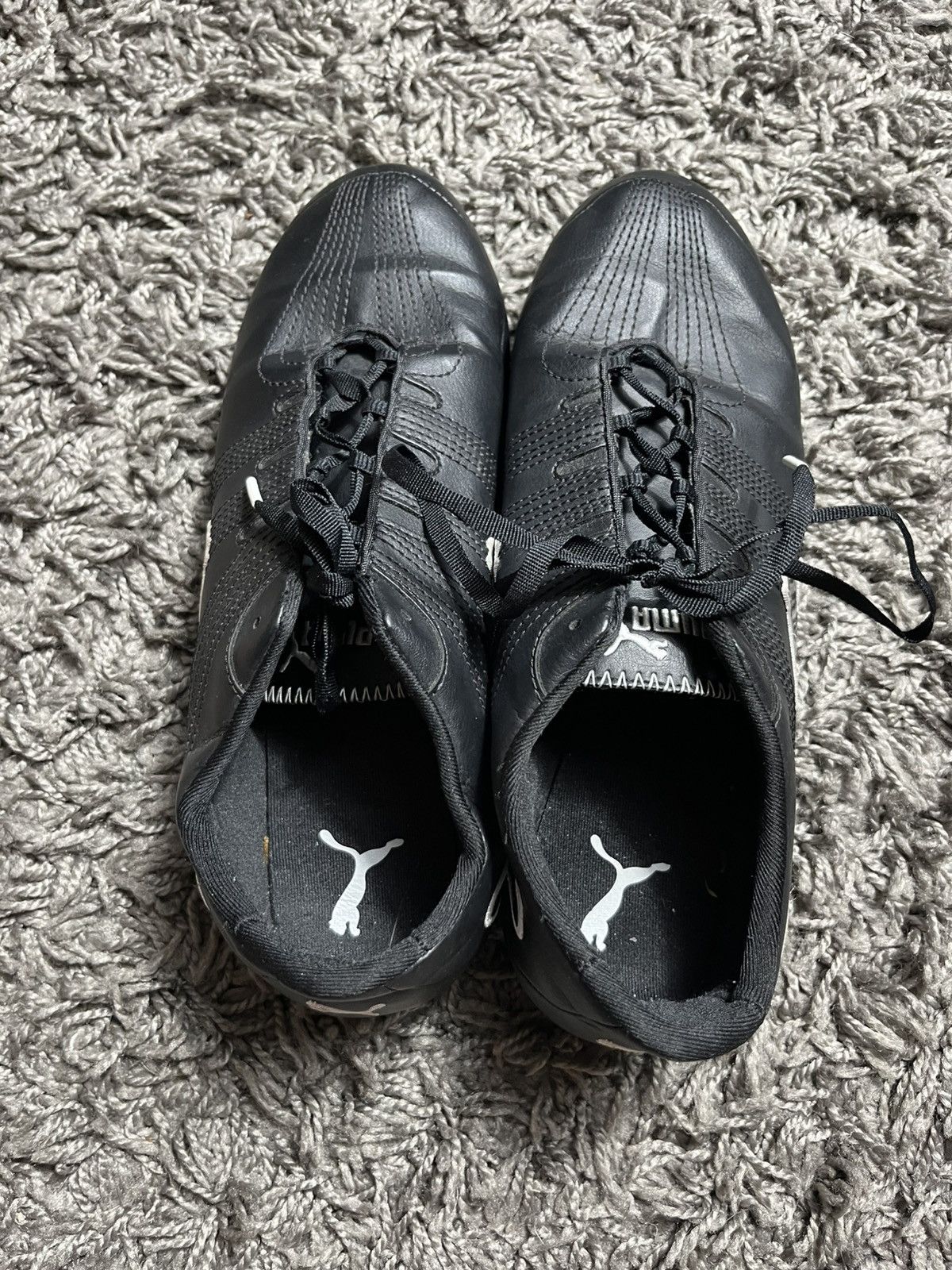 Puma PUMA SPEEDCAT CASUAL LEATHER SNEAKERS Y2K STYLE Size US 8.5 / EU 41-42 - 6 Thumbnail