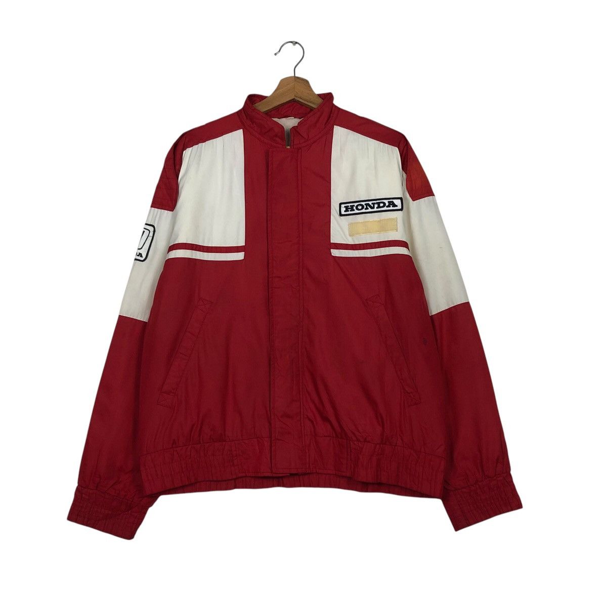 Honda × Vintage 📌Vintage Bomber Jacket Honda Racing Big Logo Spell Out Size US M / EU 48-50 / 2 - 3 Thumbnail