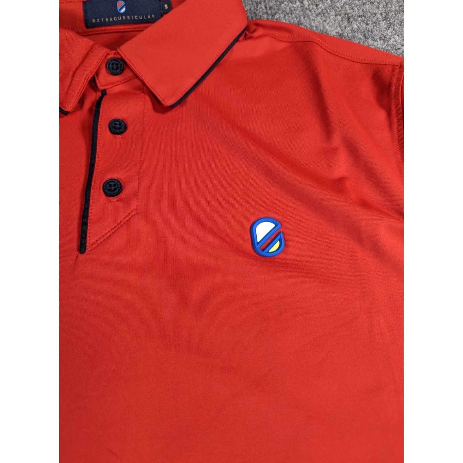 Vintage GC Tie Mens S Red NEW Extracurricular Golf Polo Four Aces Logo Size Activities NWT Size US S / EU 44-46 / 1 - 5 Thumbnail
