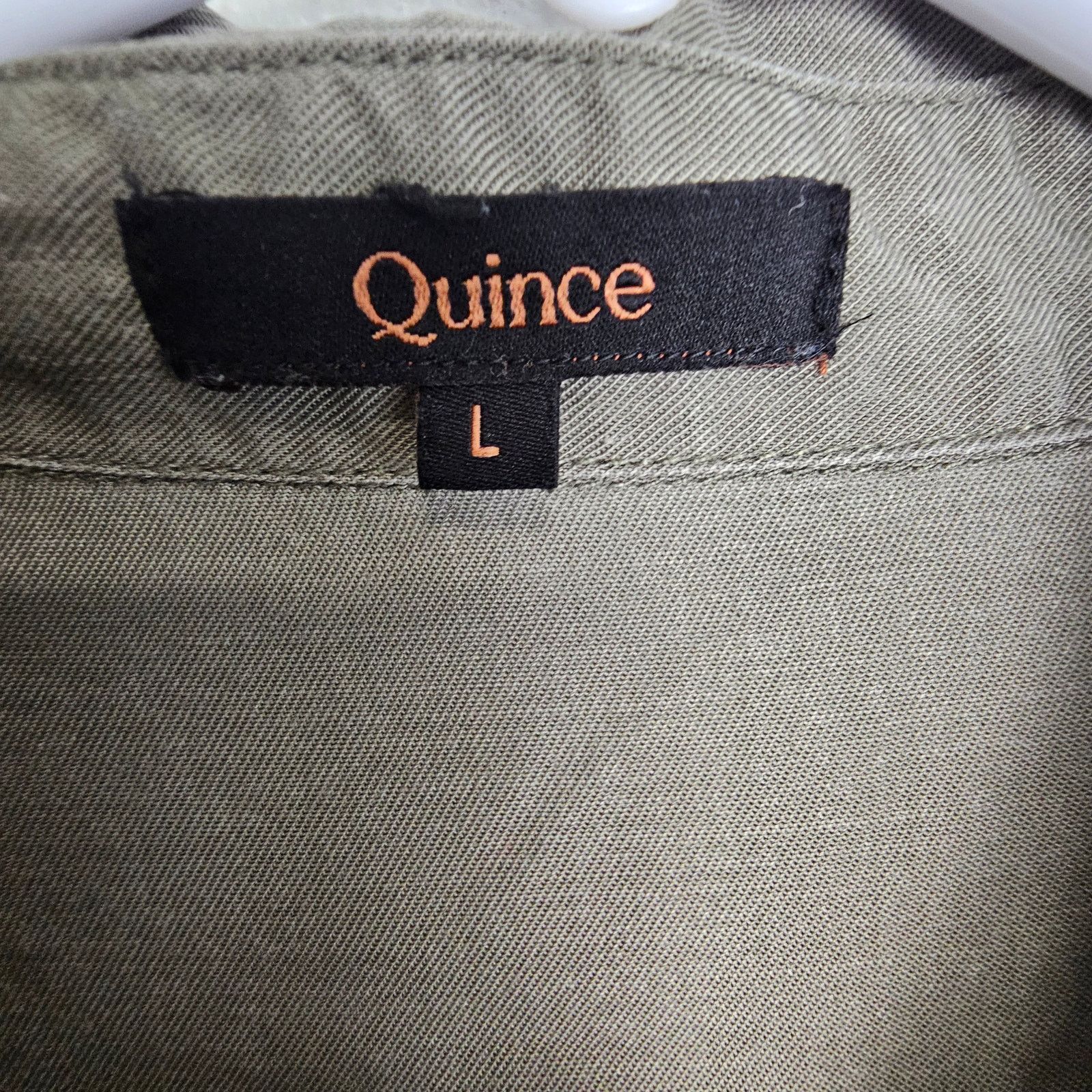 Quince Quince Womens Vintage Wash Tencel Camp Shirt Sz L Oversized Size L / US 10 / IT 46 - 5 Thumbnail