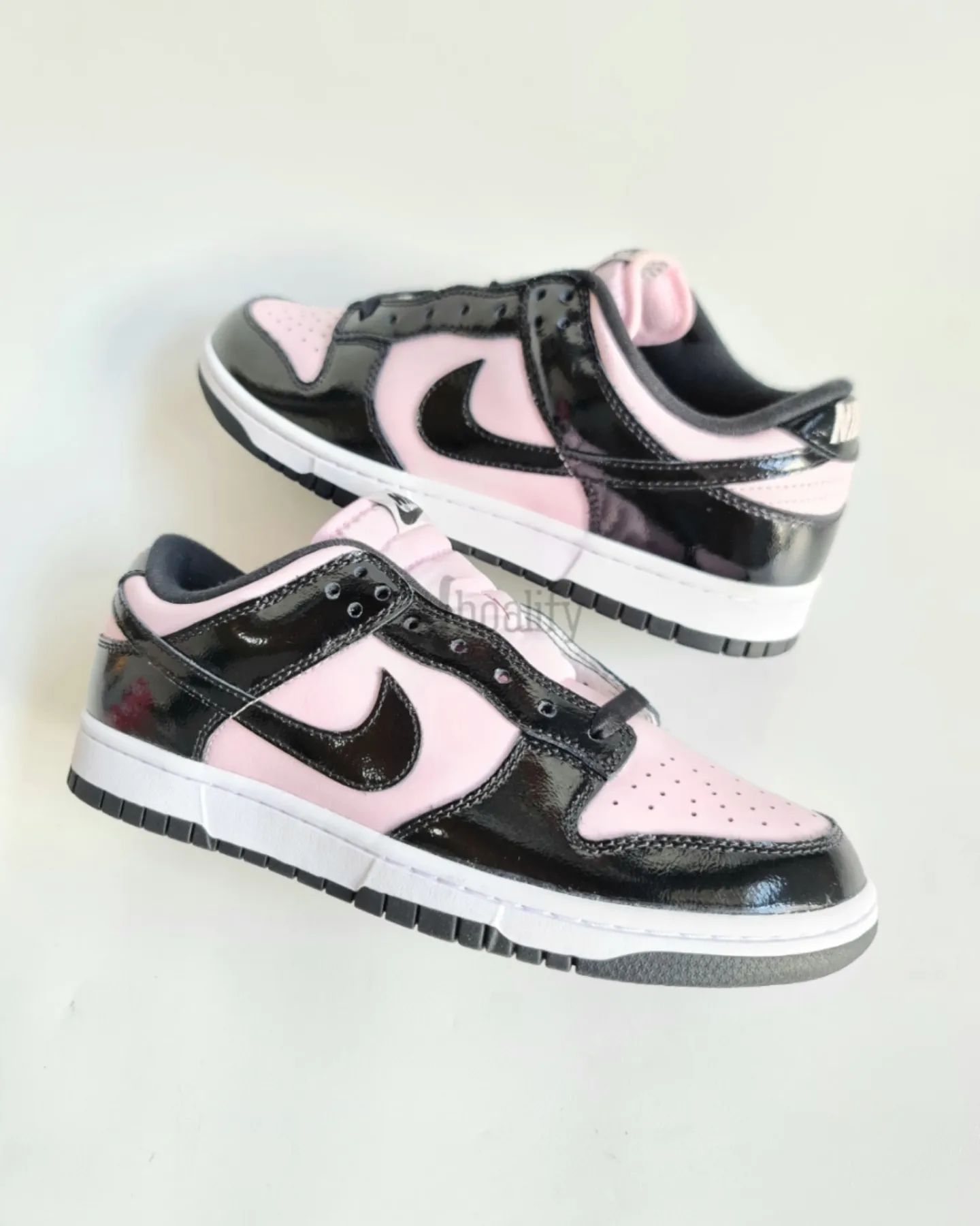 Nike Nike Dunk Low Women's Black Pink Foam DJ9955-600 Size US 11.5 / IT 41.5 - 1 Thumbnail