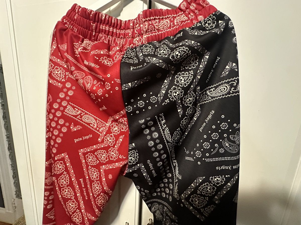 Palm Angels Palm Angels Bandanna Track Pants Size US 33 - 7 Thumbnail