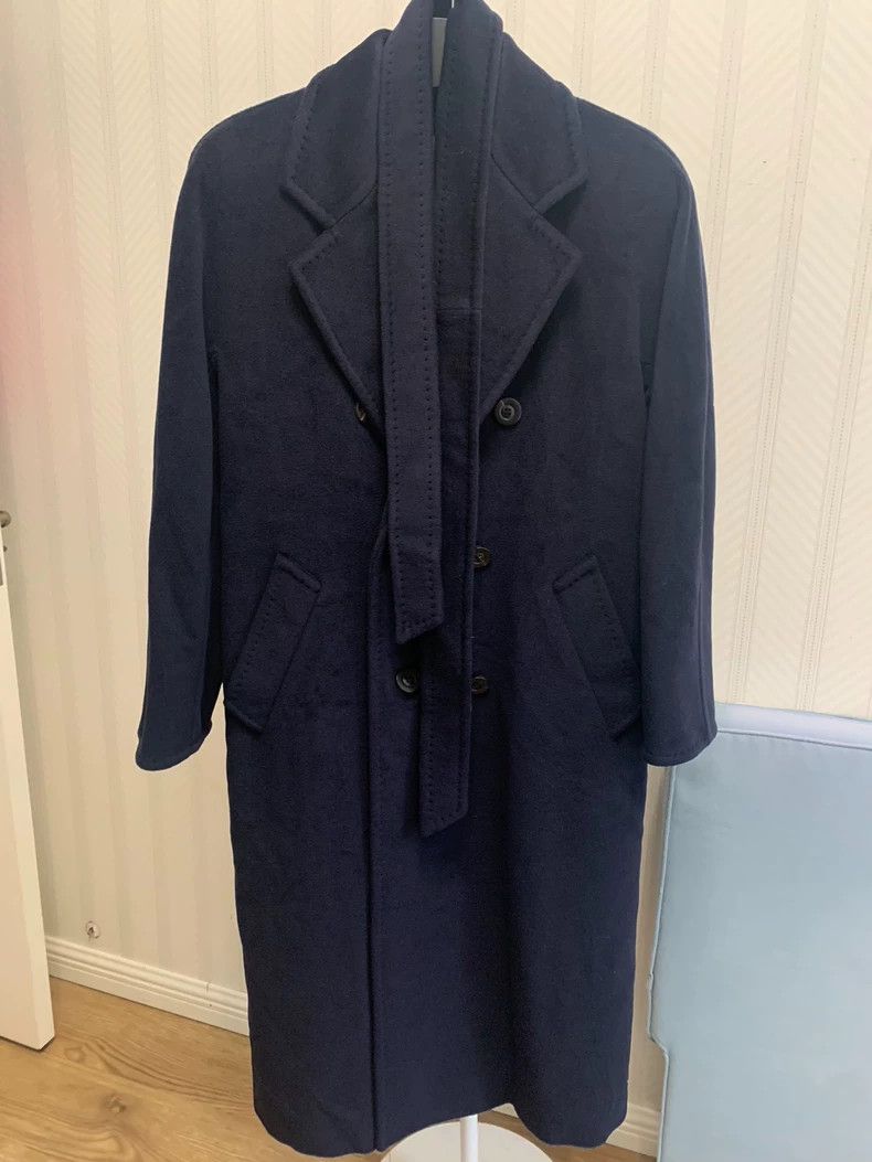 Max Mara Max Mara 101801 Coat, navy blue, navy blue, Size S / US 4 / IT 40 - 6 Thumbnail