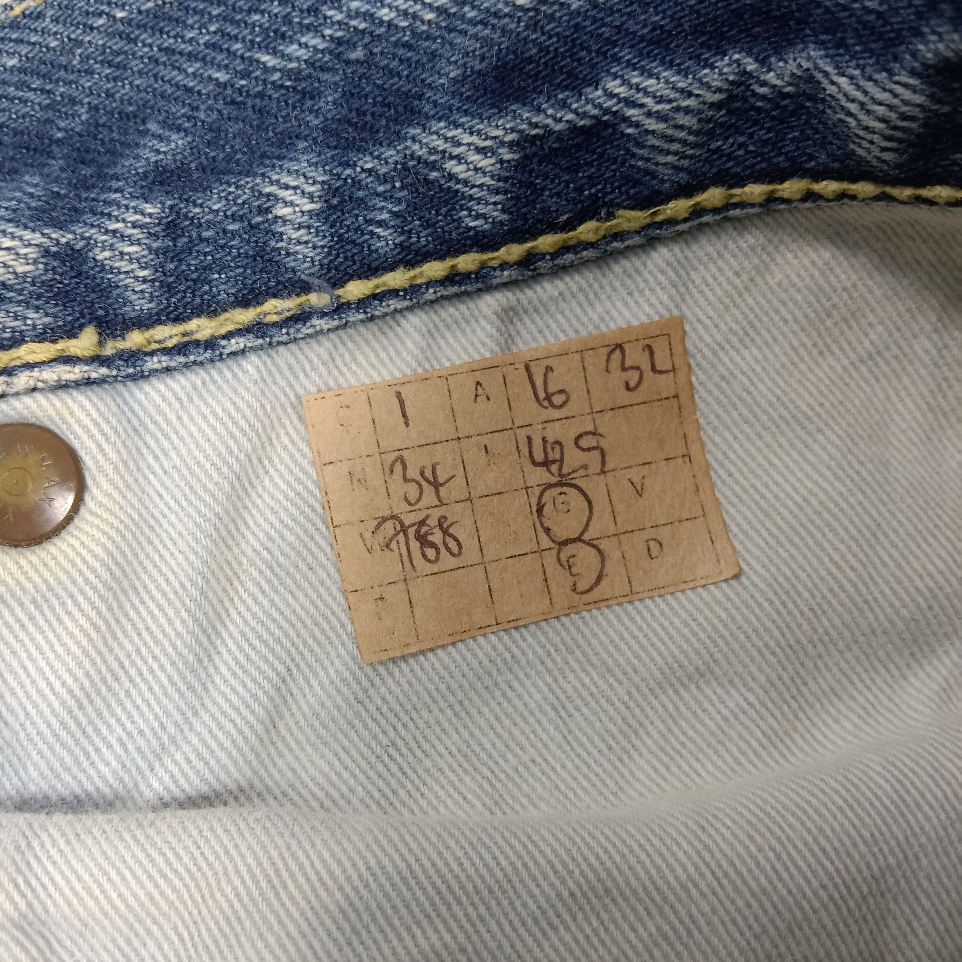 Blue Blue Japan Blue Blue Japan Distressed Denim Jeans E1A34 Size US 32 / EU 48 - 15 Thumbnail