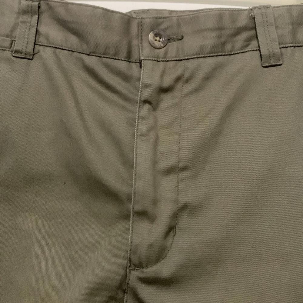 Designer RETREAT Shorts Safari Green Waist 36 Cotton Comfortable Fit Size US 36 / EU 52 - 3 Thumbnail
