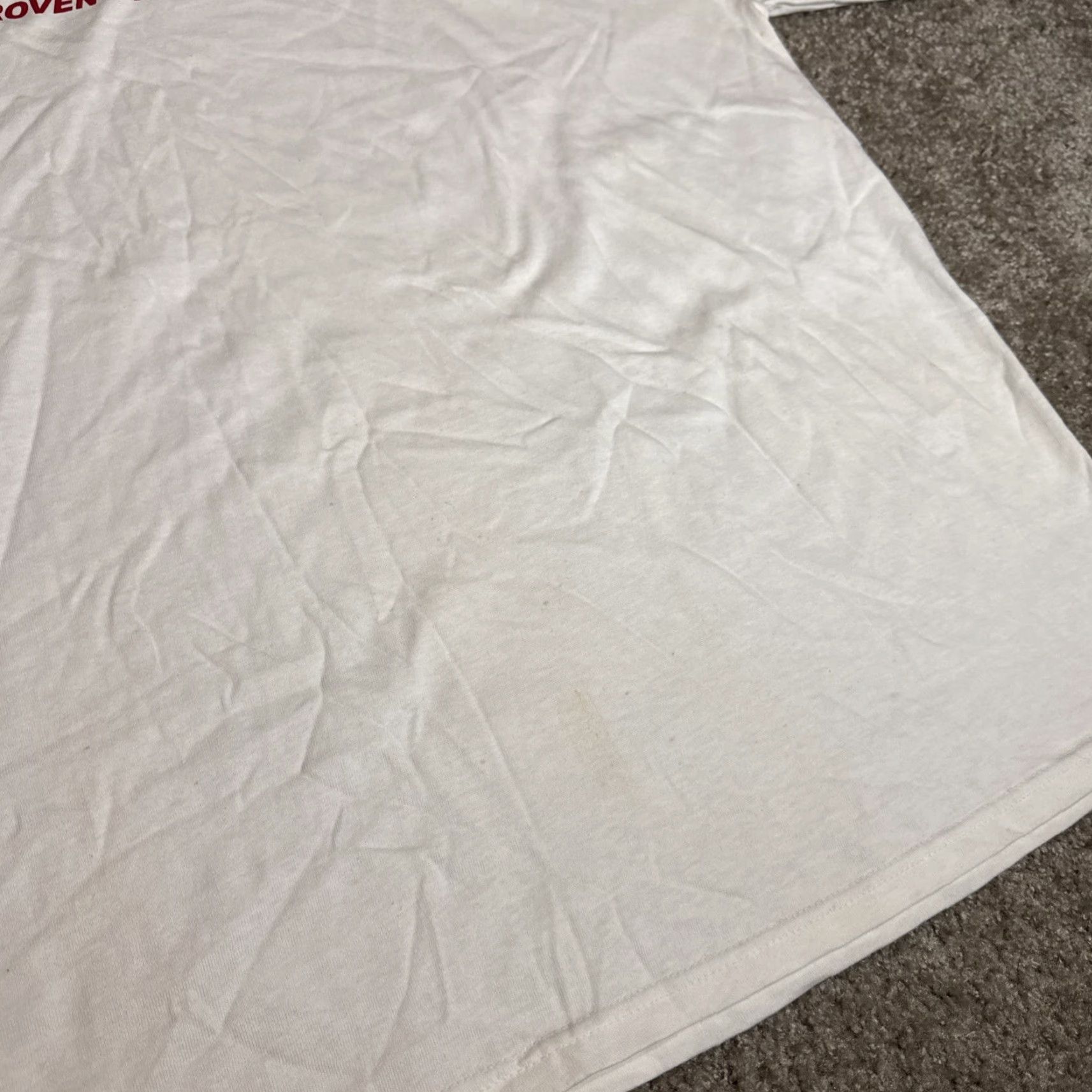 Russell Athletic VINTAGE Russell Athletic T-Shirt Mens XL White New With Tags NOS Promotional Advertising Y2K Size US XL / EU 56 / 4 - 5 Thumbnail