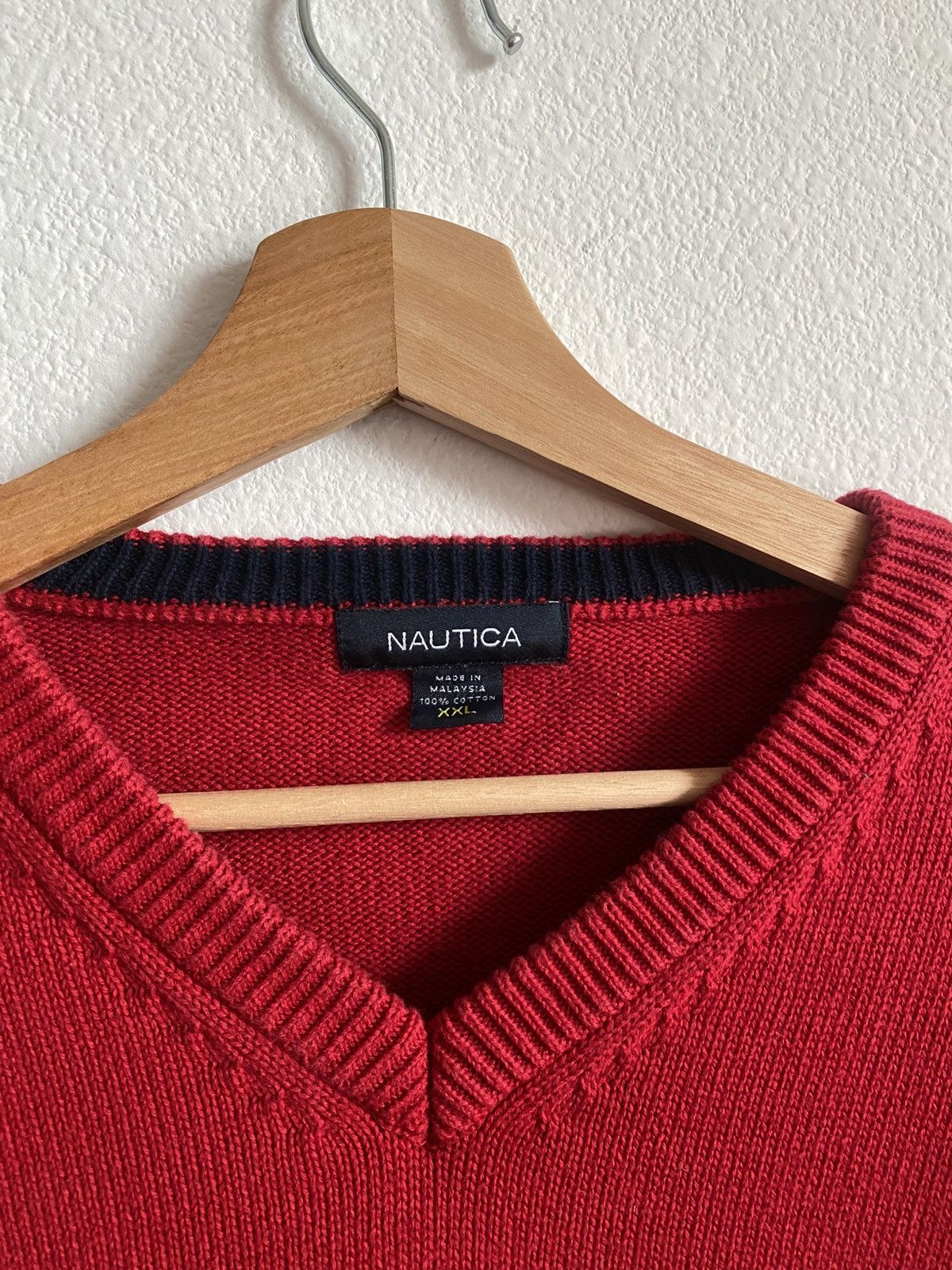 Nautica Nautica Heavy Cotton Sweater Size US XXL / EU 58 / 5 - 4 Thumbnail