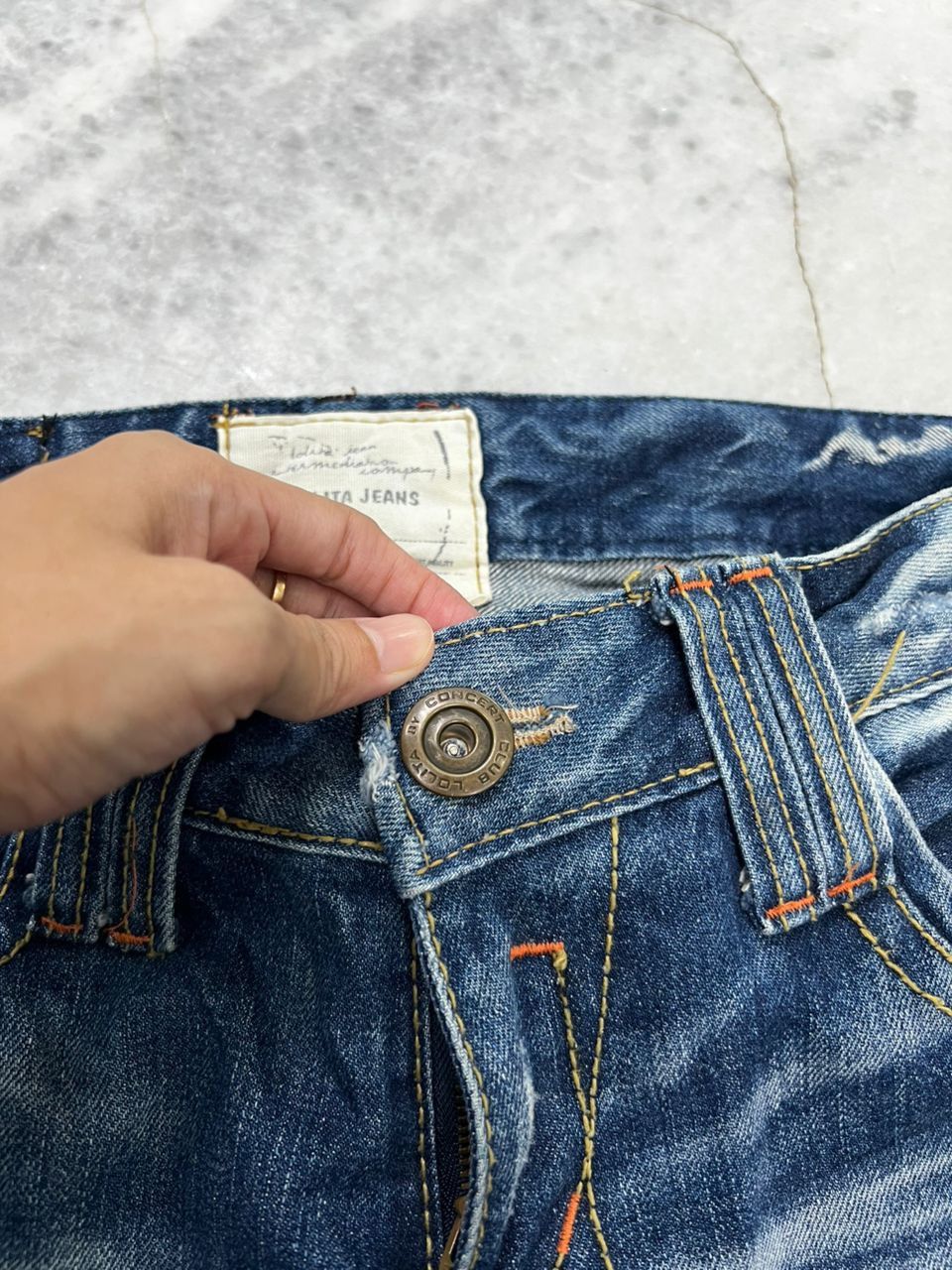 If Six Was Nine × Japanese Brand Rare 🔥 Yoshitomo Nara x Lolita Jeans Size US 35 - 8 Thumbnail