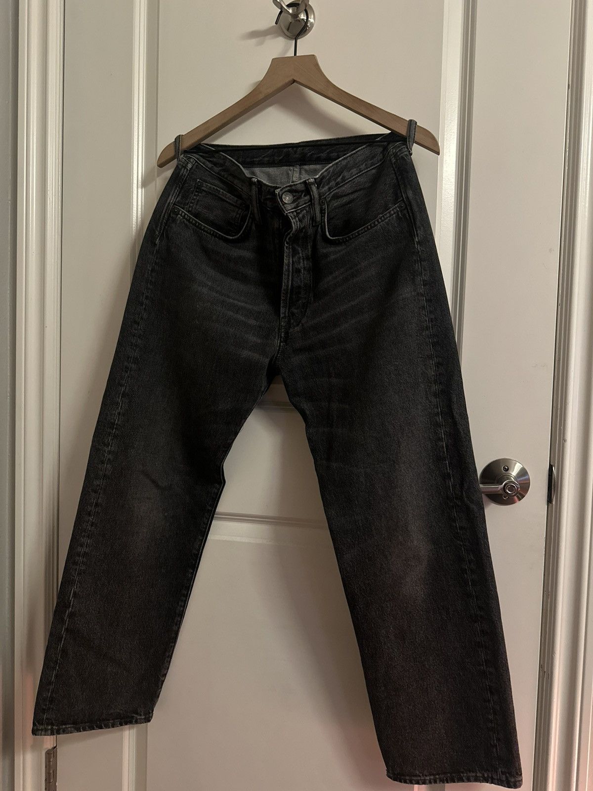 Acne Studios Acne Studios 2003 Ash Black Jeans Size US 30 / EU 46 - 1 Thumbnail