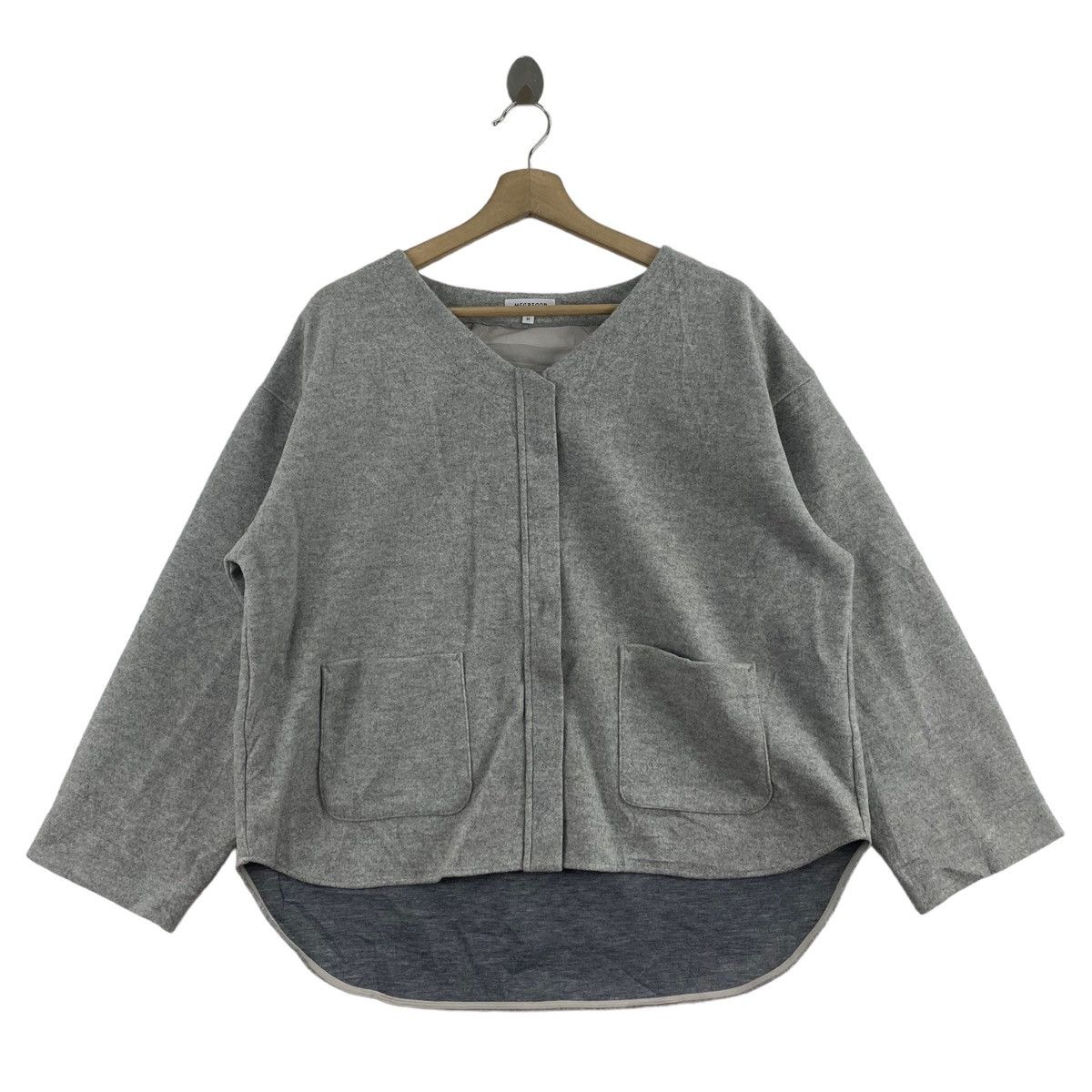 McGregor MCGREGOR NEW YORK 1921 Grey Long Sleeve Blouse Size M / US 6-8 / IT 42-44 - 1 Thumbnail