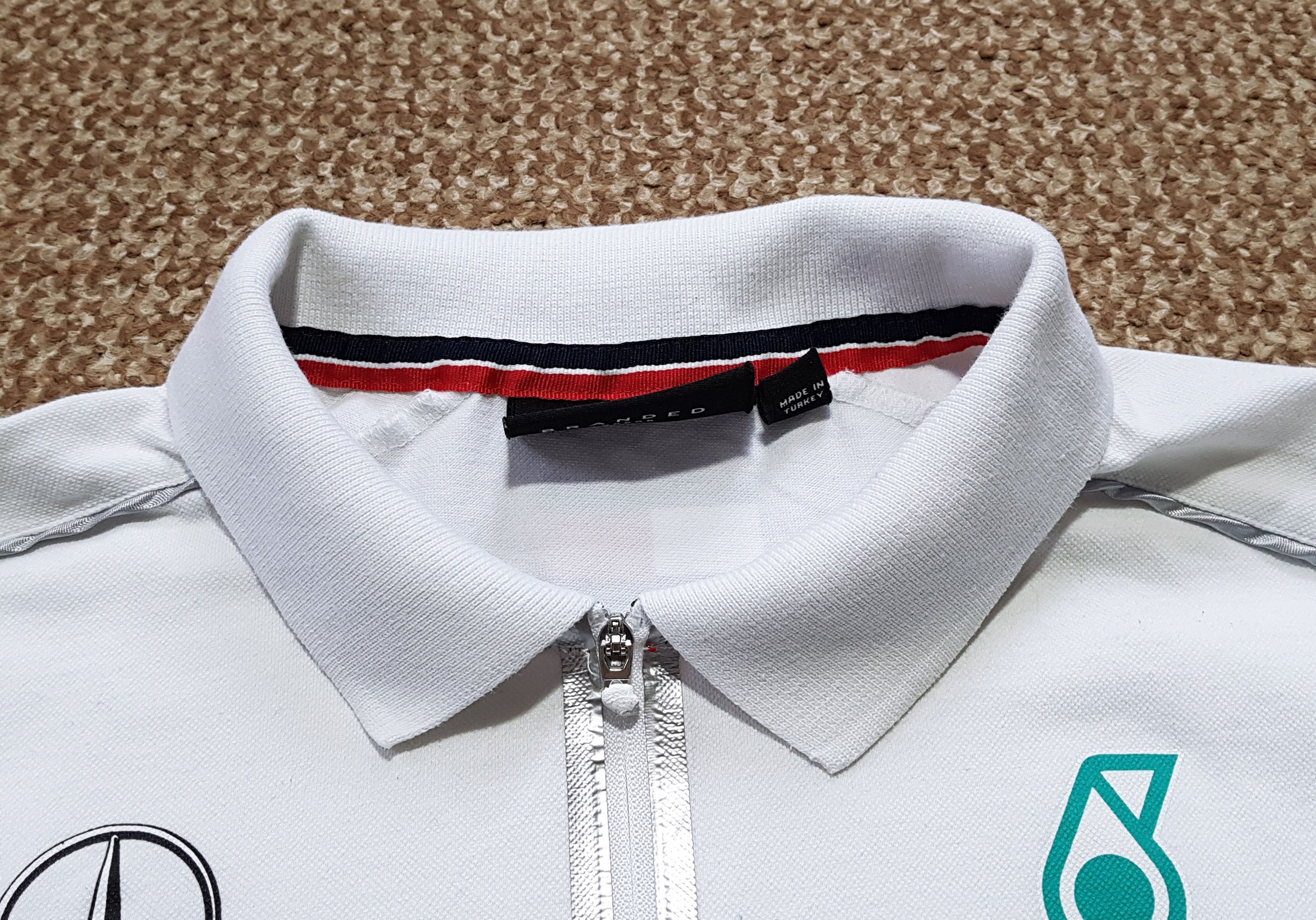 Formula 1 Mercedes AMG Petronas F1 Team Polo Shirt Qualcomm Bose sz M Size US M / EU 48-50 / 2 - 9 Thumbnail