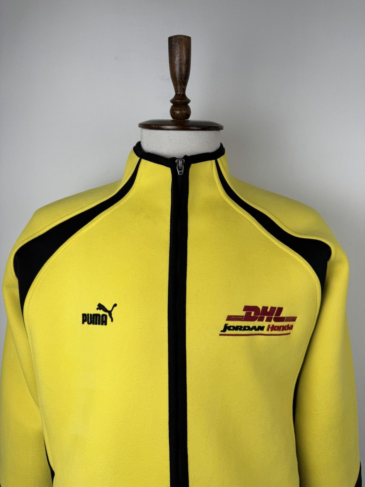 Puma × Vintage Men’s Vintage Puma DHL Jordan Honda Fleece Jacket size L Size US L / EU 52-54 / 3 - 2 Thumbnail