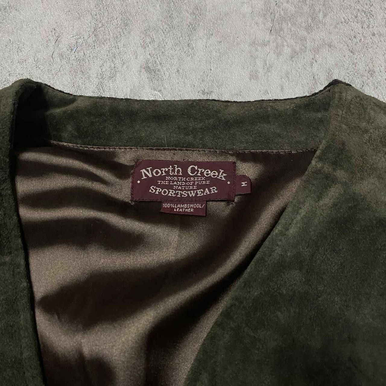 Other Green suede leather cardigan leather Size US M / EU 48-50 / 2 - 3 Thumbnail