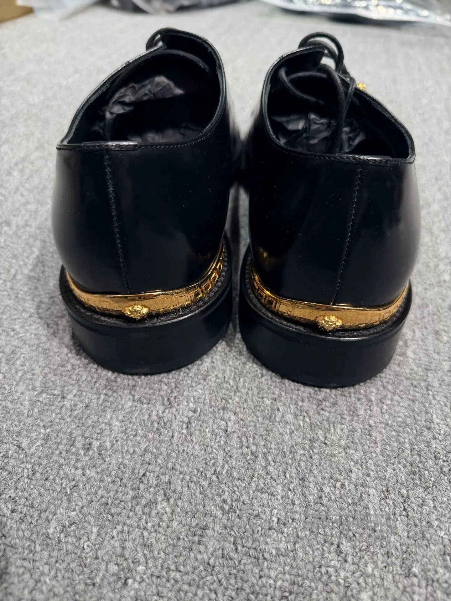 Versace Business Leather Display Shoes.
