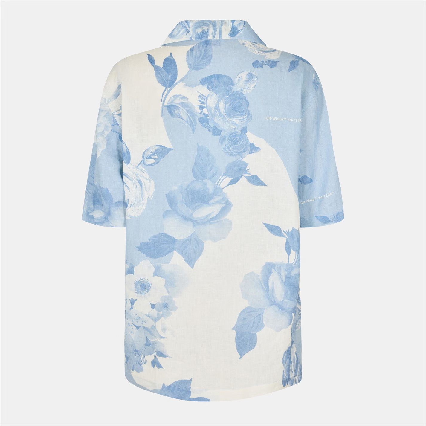 Off-White o1g2r1mq0326 Long Sleeve Shirt in Blue/White Size US M / EU 48-50 / 2 - 2 Thumbnail