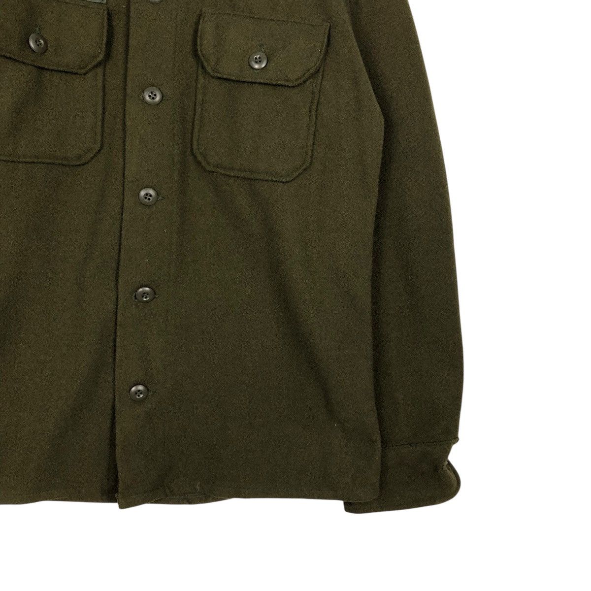 Vintage 🔥VINTAGE WOOL BUTTON CHORE JACKET MILITARY USN Size US S / EU 44-46 / 1 - 7 Thumbnail