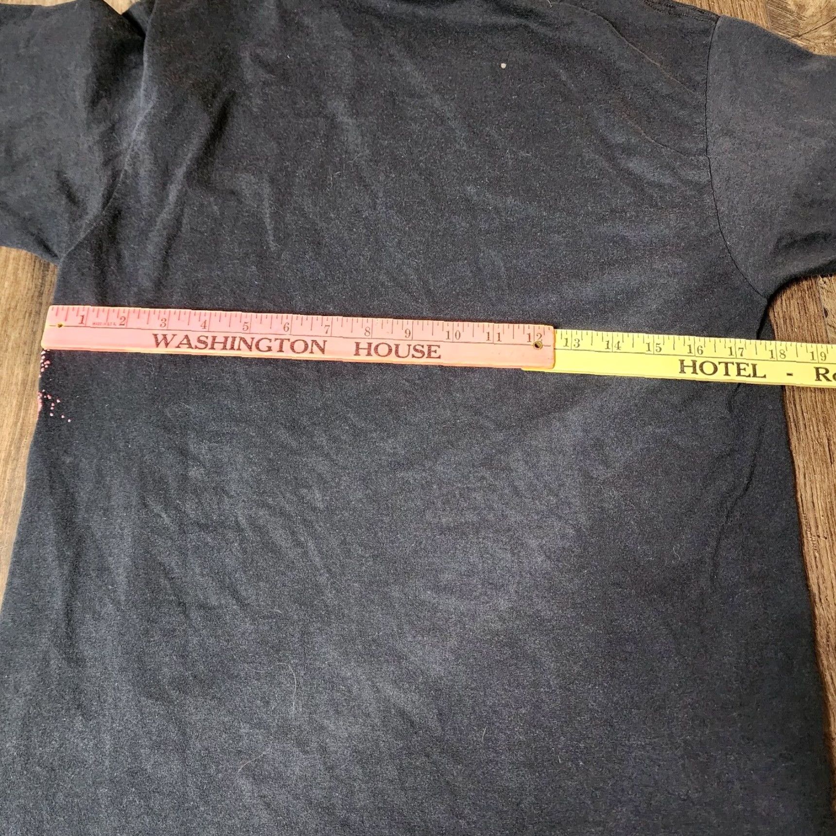 Fruit Of The Loom VINTAGE Fruit of the Loom Mens Short Sleeve T Shirt Black USA Size US M / EU 48-50 / 2 - 4 Thumbnail