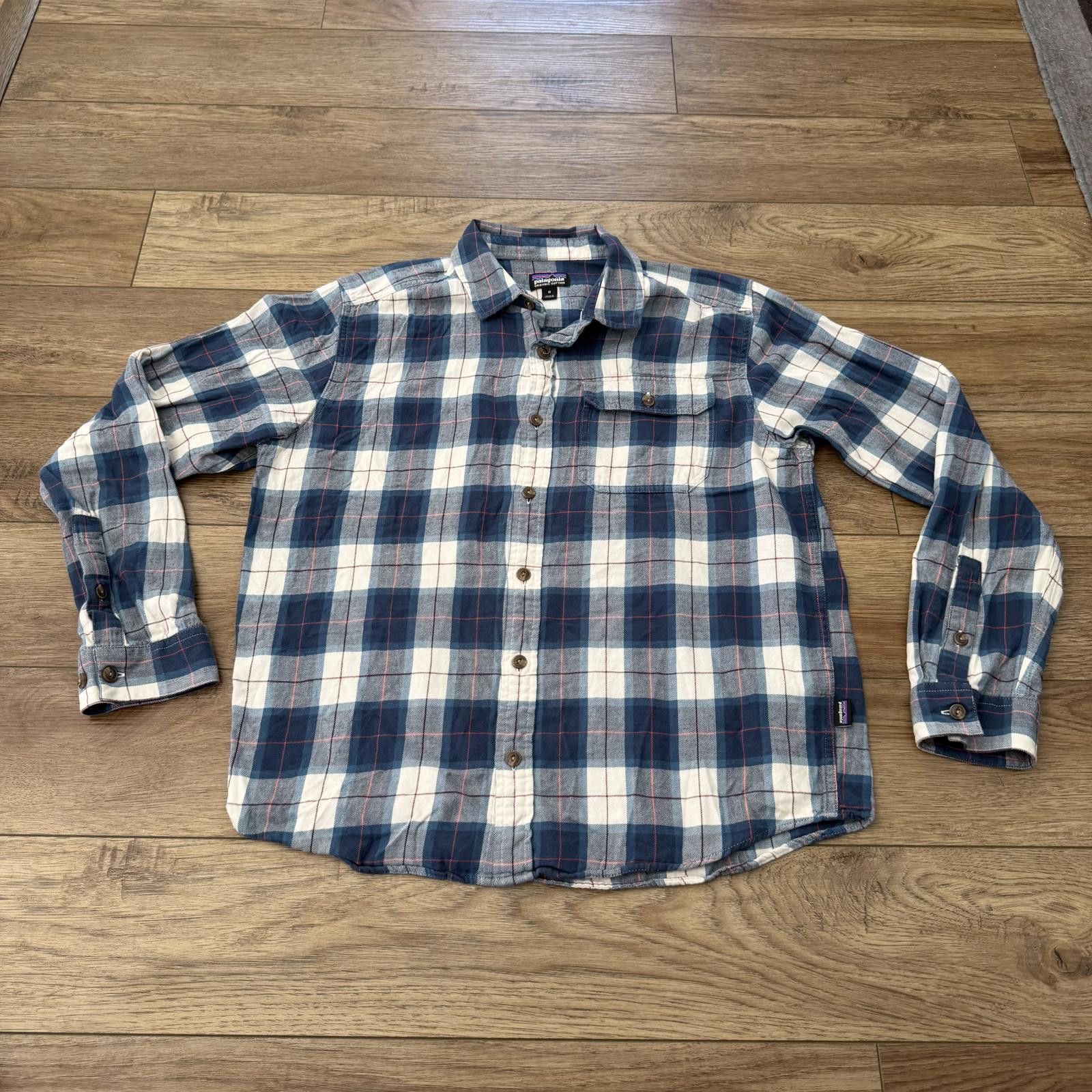Patagonia Patagonia Organic Cotton Plaid Flannel Shirt Medium Size US M / EU 48-50 / 2 - 1 Thumbnail