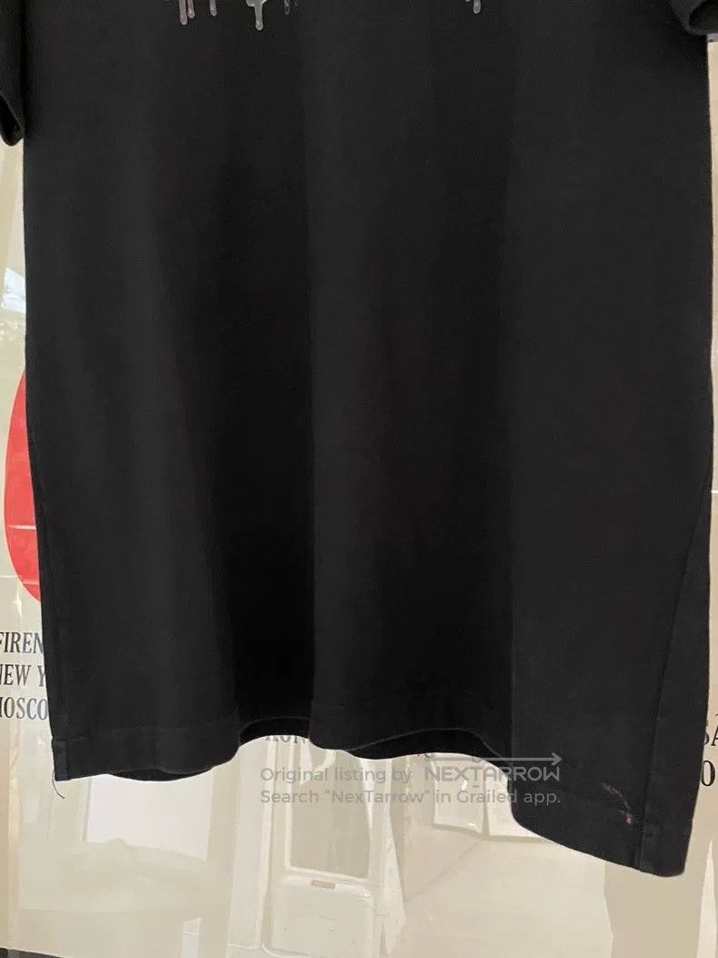 Balenciaga Balenciaga Jelly Dripping Logo Letter Printed Black Short Size US XS / EU 42 / 0 - 6 Thumbnail