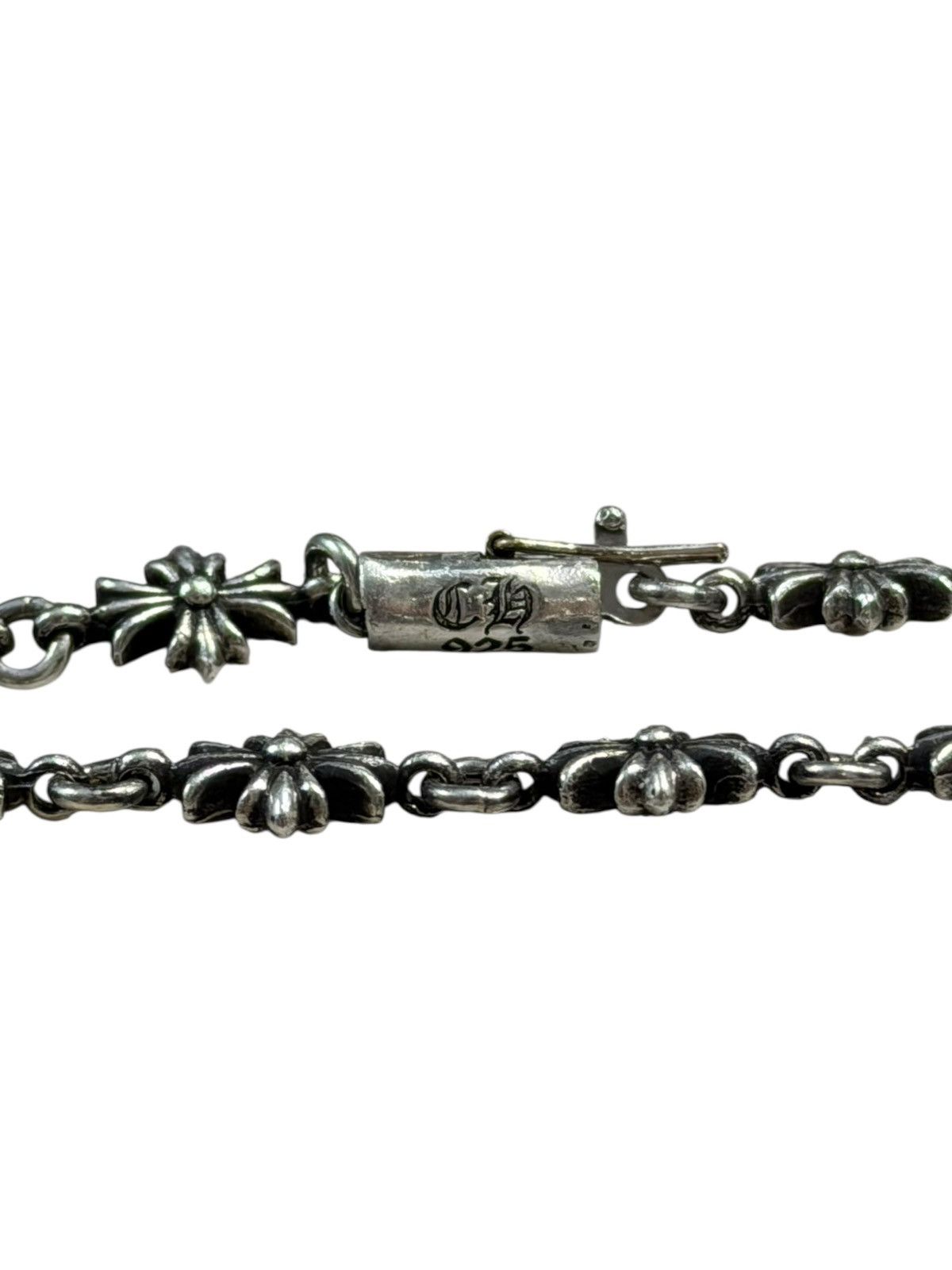 Chrome Hearts Chrome Hearts Tiny E Bracelet - 13 Links Size ONE SIZE - 4 Thumbnail