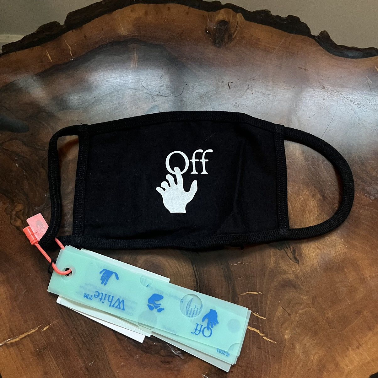 Off-White Hand Logo Mask Size ONE SIZE - 1 Thumbnail