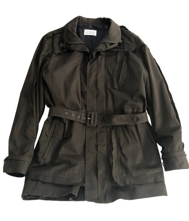Maison Margiela Maison Margiela 10 🇮🇹 mocha layered stack 30AM coat 50 new Size US M / EU 48-50 / 2 - 3 Thumbnail