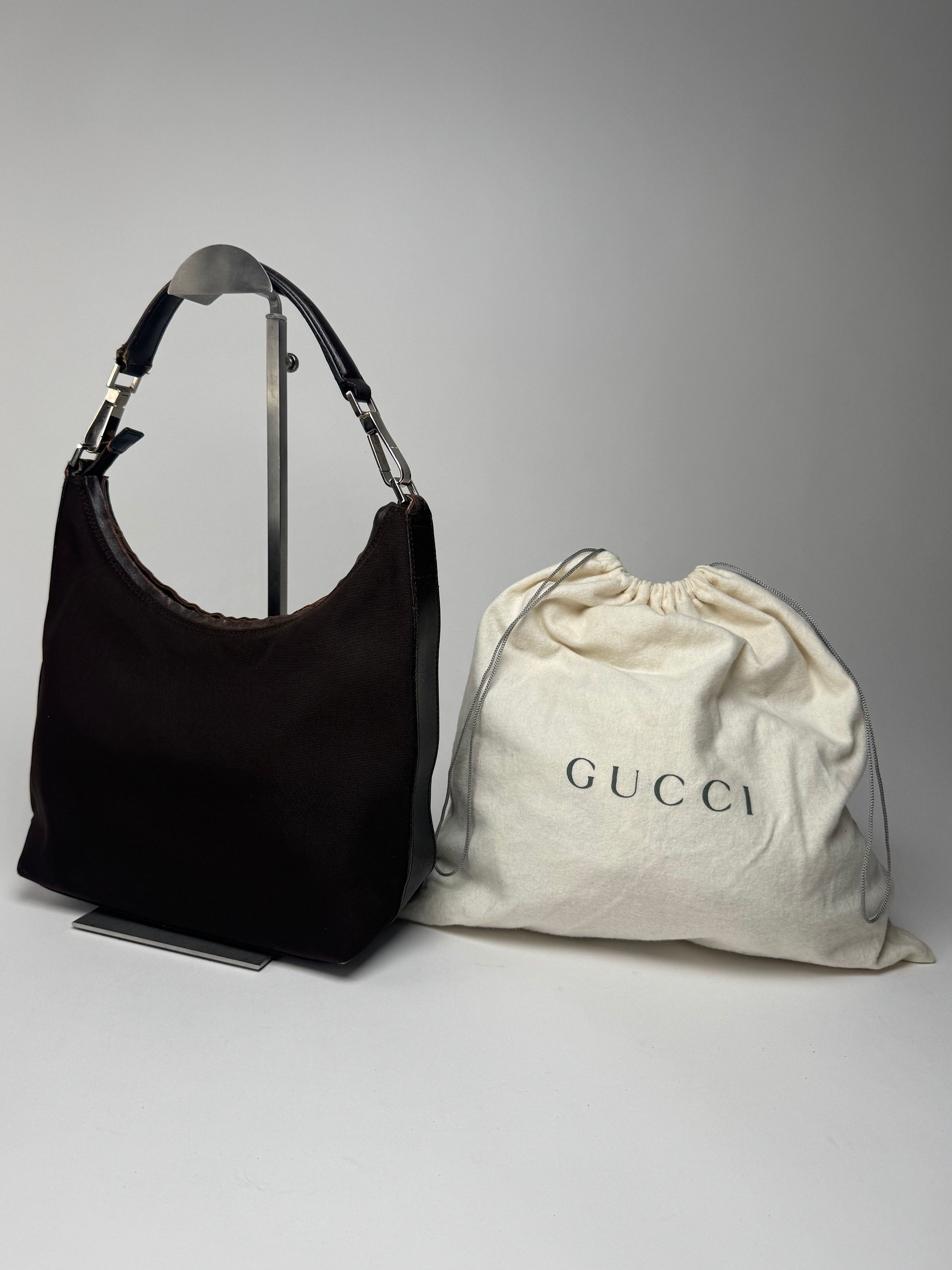 Gucci Vintage Canvas Bag Purple Size ONE SIZE - 1 Thumbnail