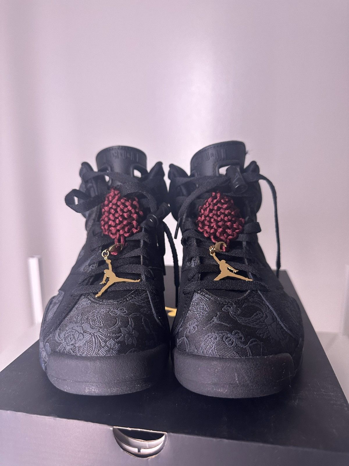 Jordan Brand Air Jordan retro 6 Single Days Retro Black for Women Size US 5.5 / IT 35.5 - 3 Thumbnail