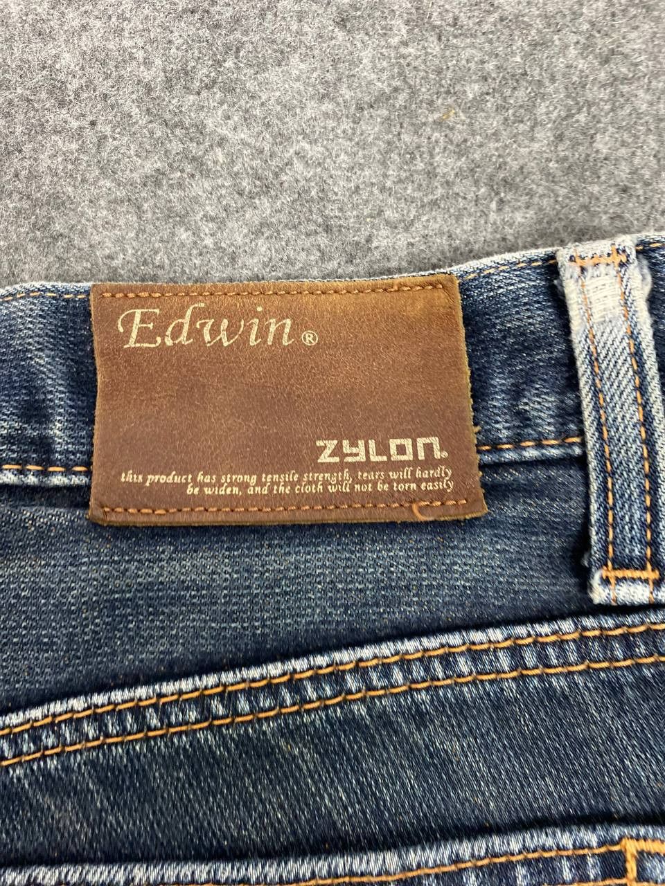 Edwin vintage edwin zylon bootcut flare denim Size US 33 - 5 Thumbnail