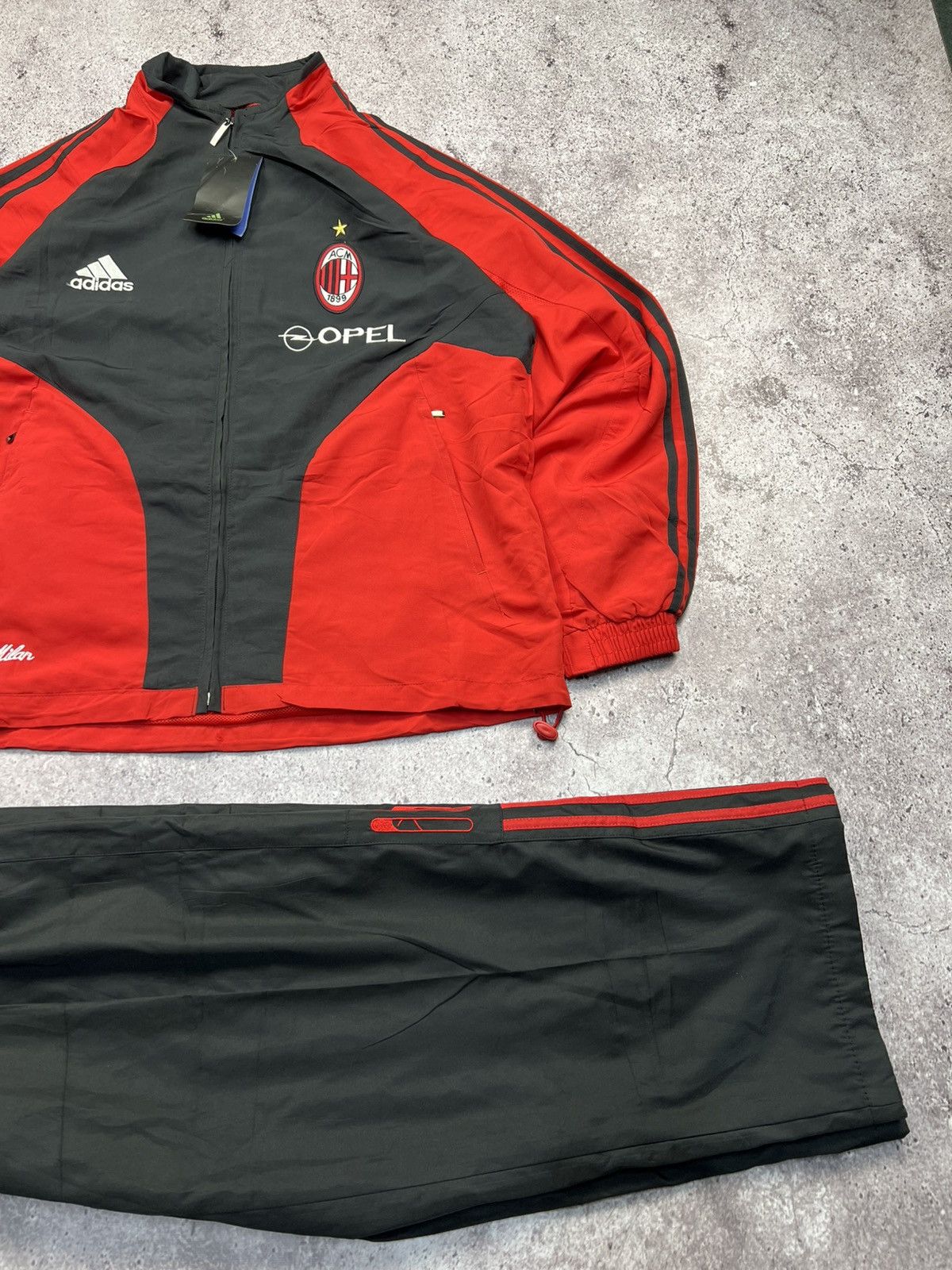 Adidas Adidas 2006 AC Milan Blokecore Tracksuit Jacket Pants Size US M / EU 48-50 / 2 - 5 Thumbnail