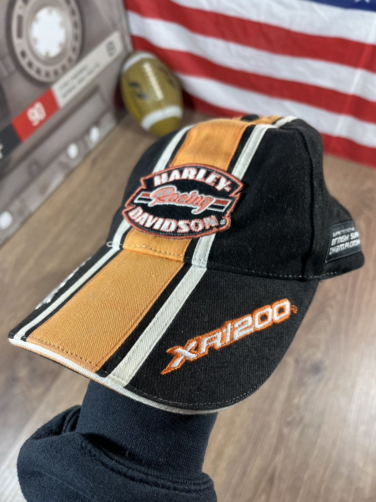 Harley Davidson Harley Davidson Motorcycles Racing Cap Size ONE SIZE - 2 Thumbnail