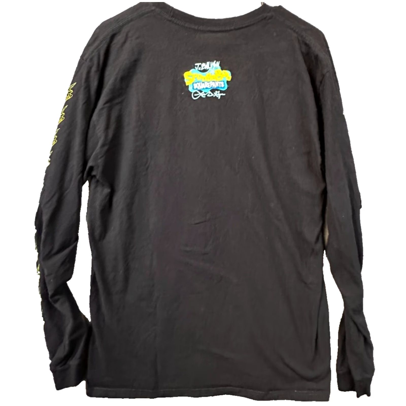 Nickelodeon Spongebob J Balvin x Louis De Guzman Art Tee Mens Large Graphic Long Sleeve EUC Size US L / EU 52-54 / 3 - 7 Thumbnail