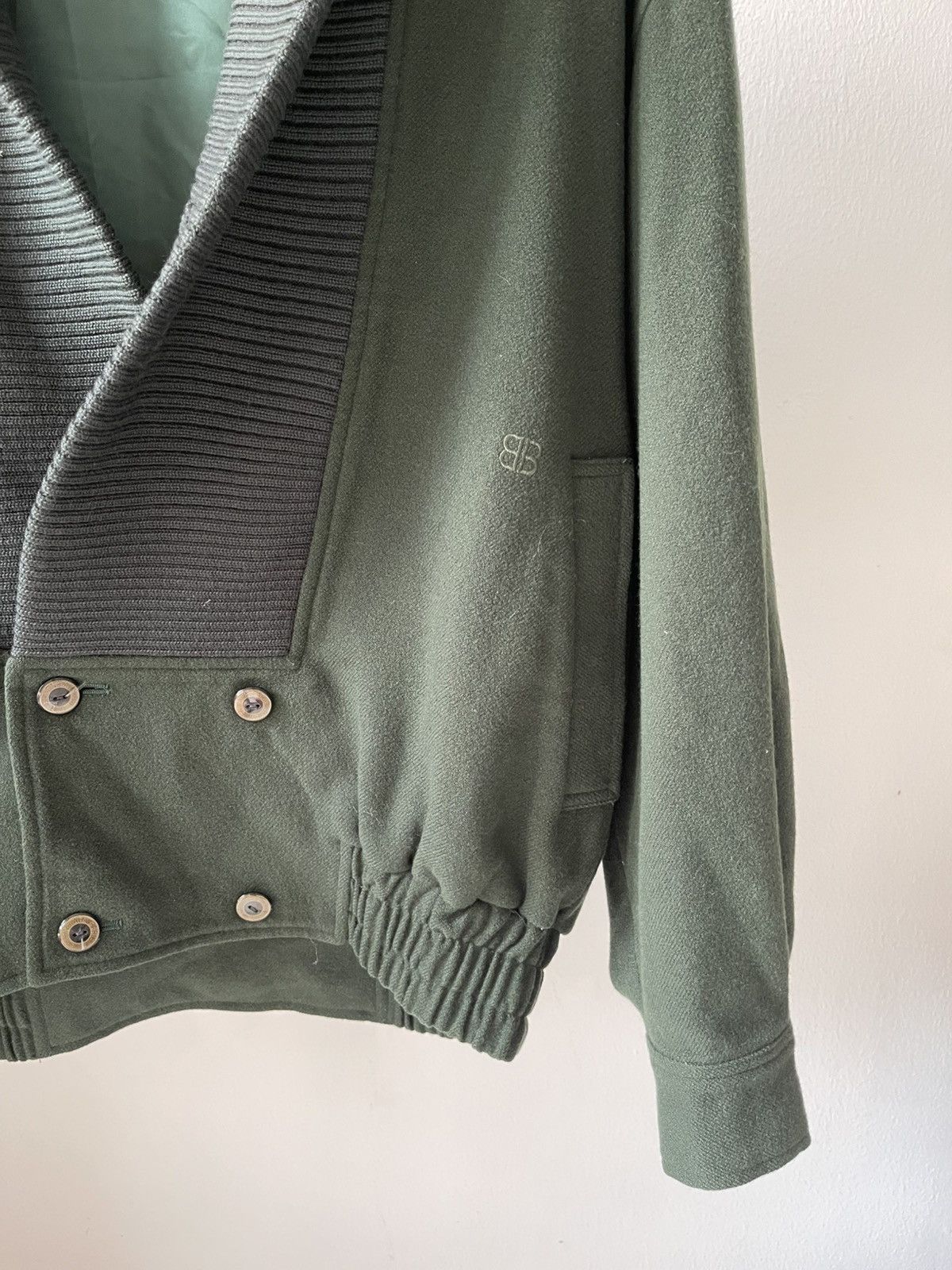 Balenciaga Vintage Balenciaga Wool Jacket Size US L / EU 52-54 / 3 - 6 Thumbnail