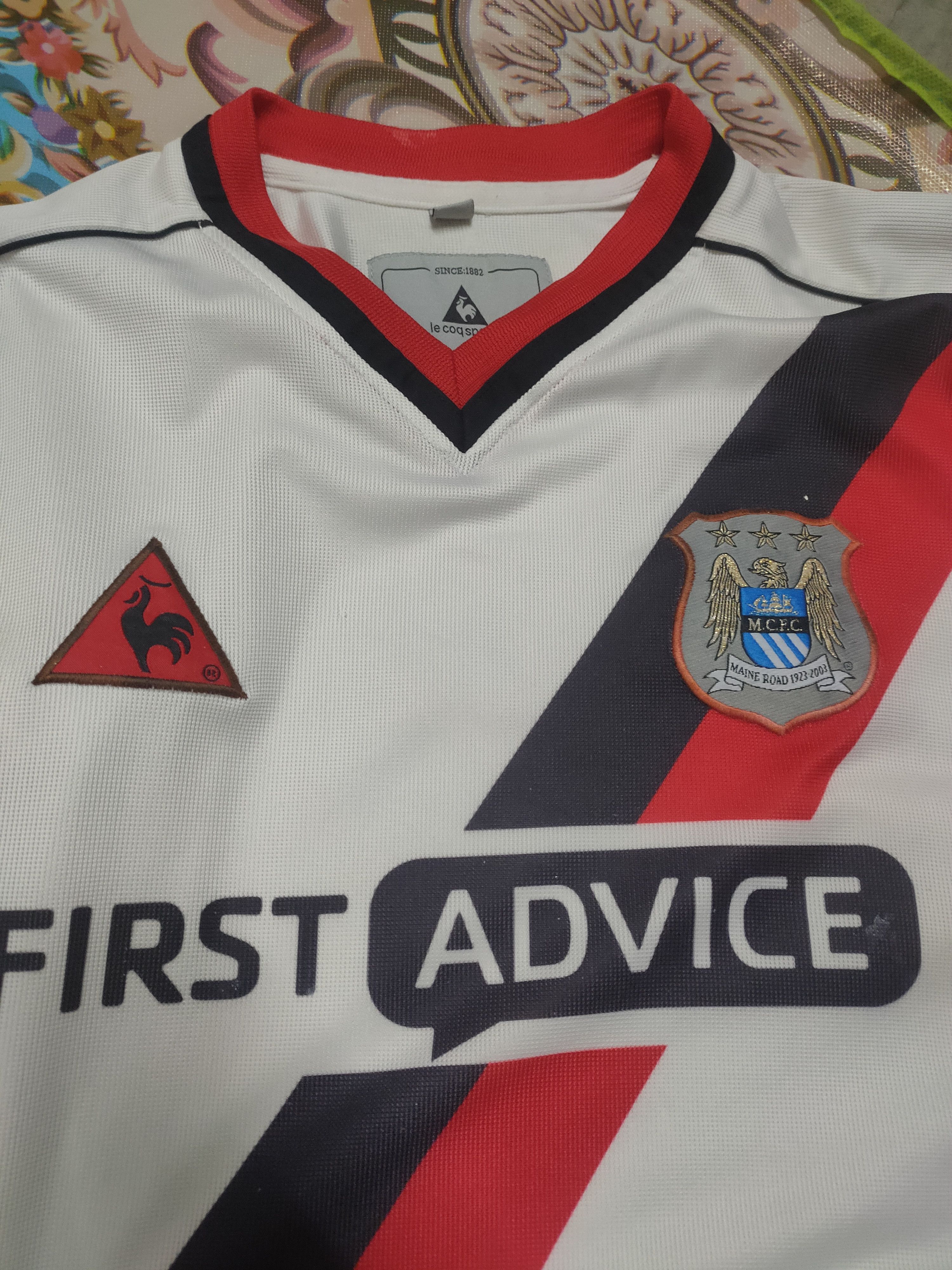 Vintage Vintage Manchester City 2002 2003 Away jersey Size US L / EU 52-54 / 3 - 8 Thumbnail