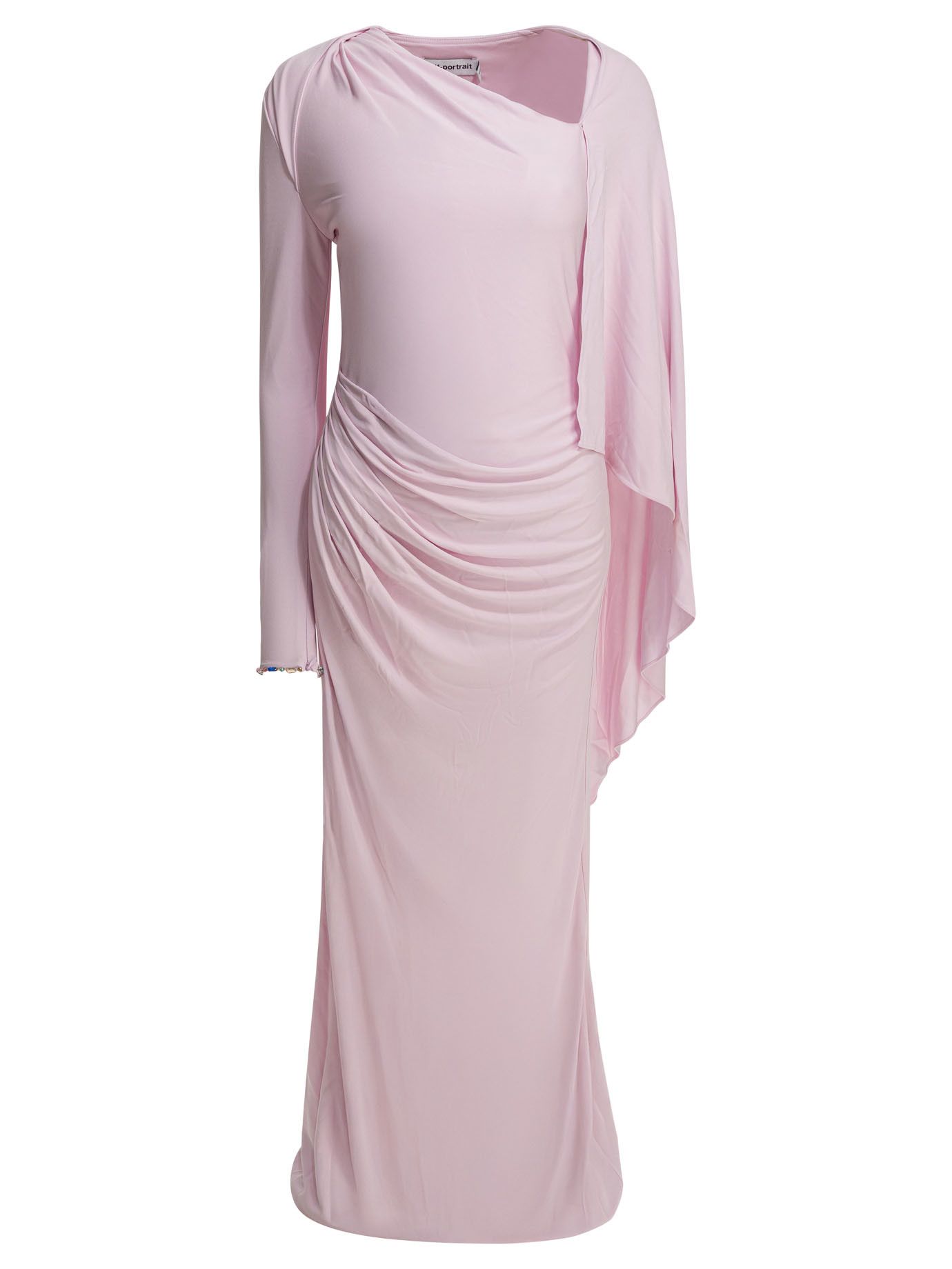 Self-Portrait Self-Portrait Long Draped Jersey Dress tag size 10 Women - USA Duties Paid Size L / US 10 / IT 46 - 1 Thumbnail